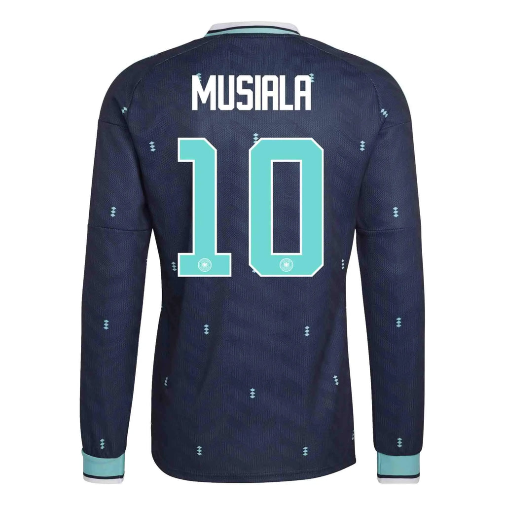 adidas 2026 Germany Men's Stadium Away Long-Sleeve Soccer Jersey