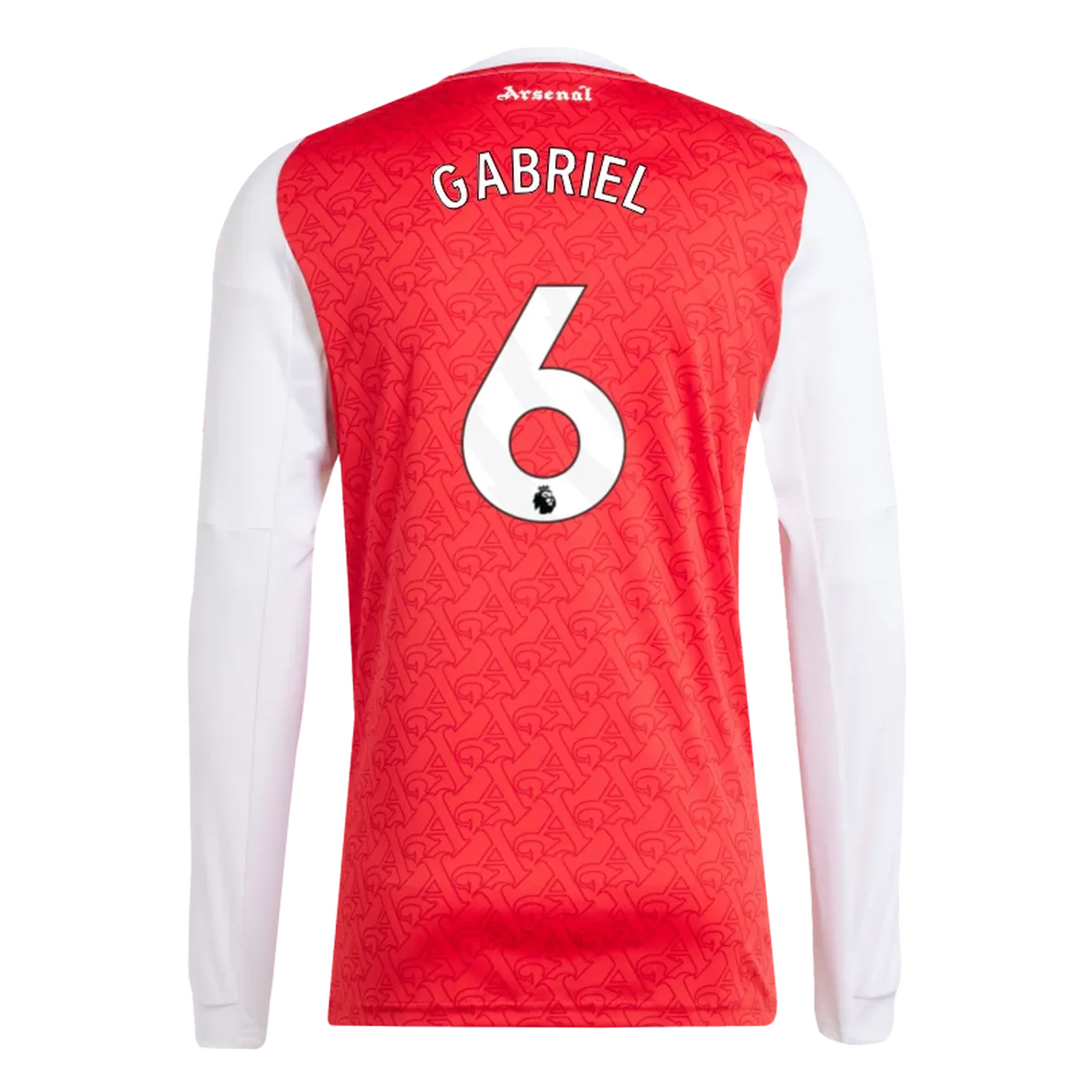 adidas 2025-26 Arsenal Men's Stadium Home Long-Sleeve Soccer Jersey