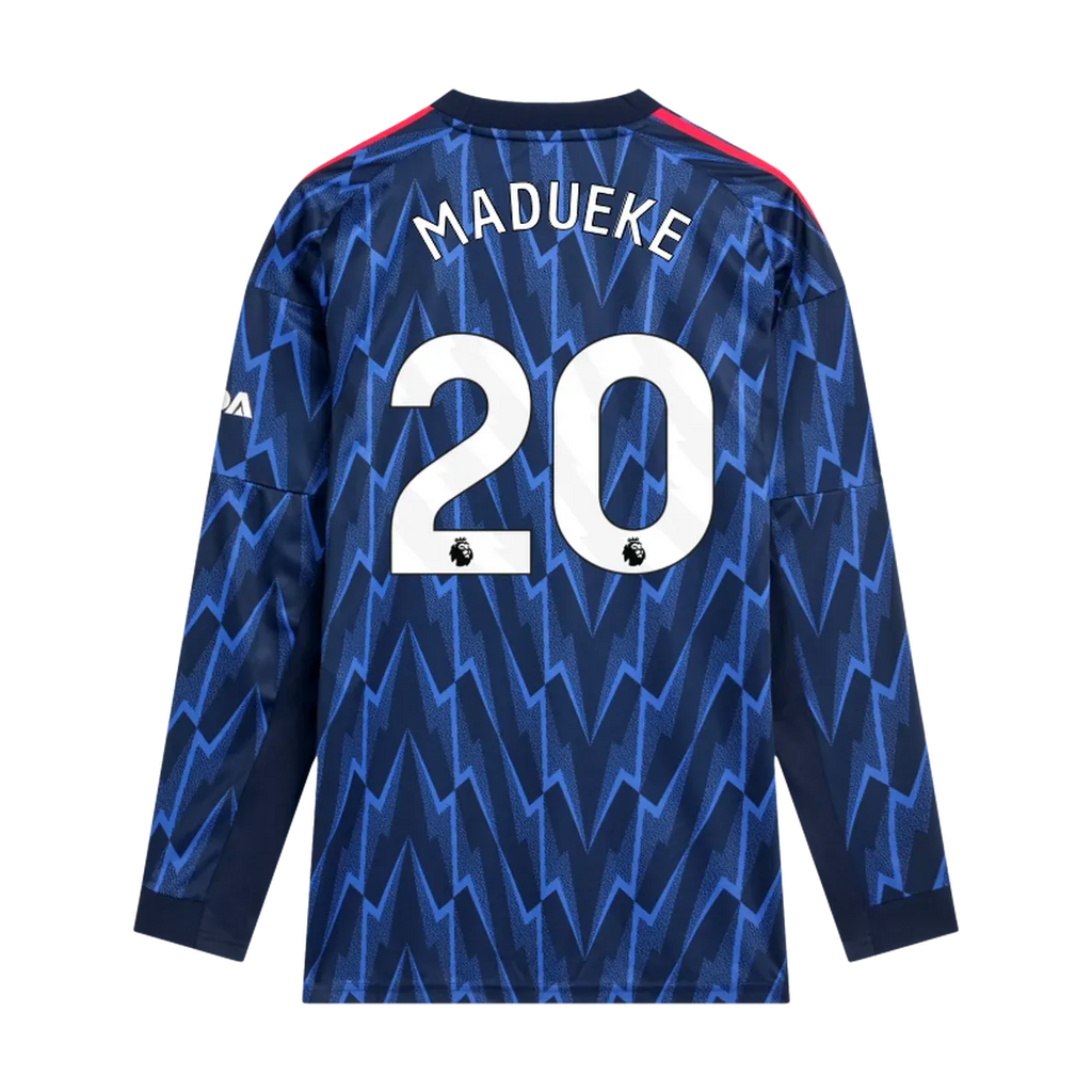 adidas 2025-26 Arsenal Men's Stadium Away Long-Sleeve Soccer Jersey
