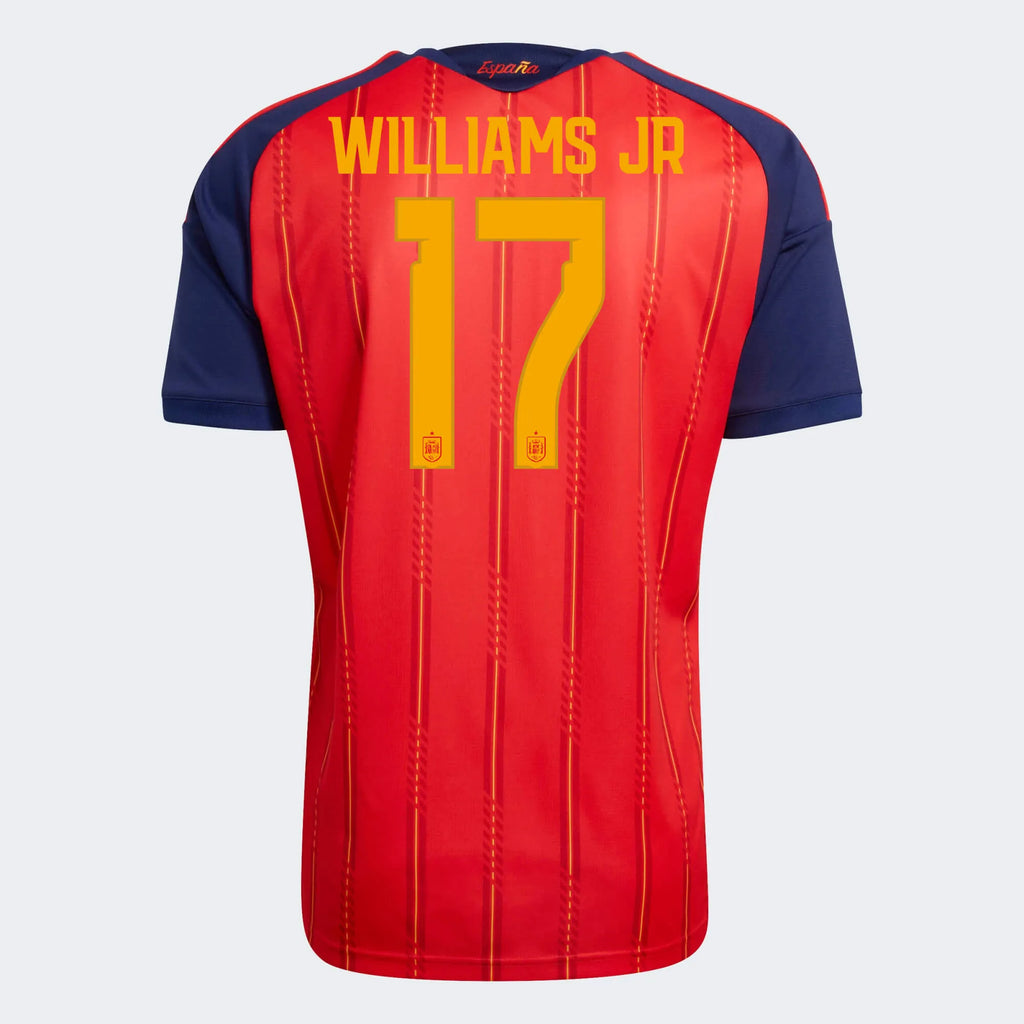 adidas 2026 Spain Men's Authentic Home Soccer Jersey