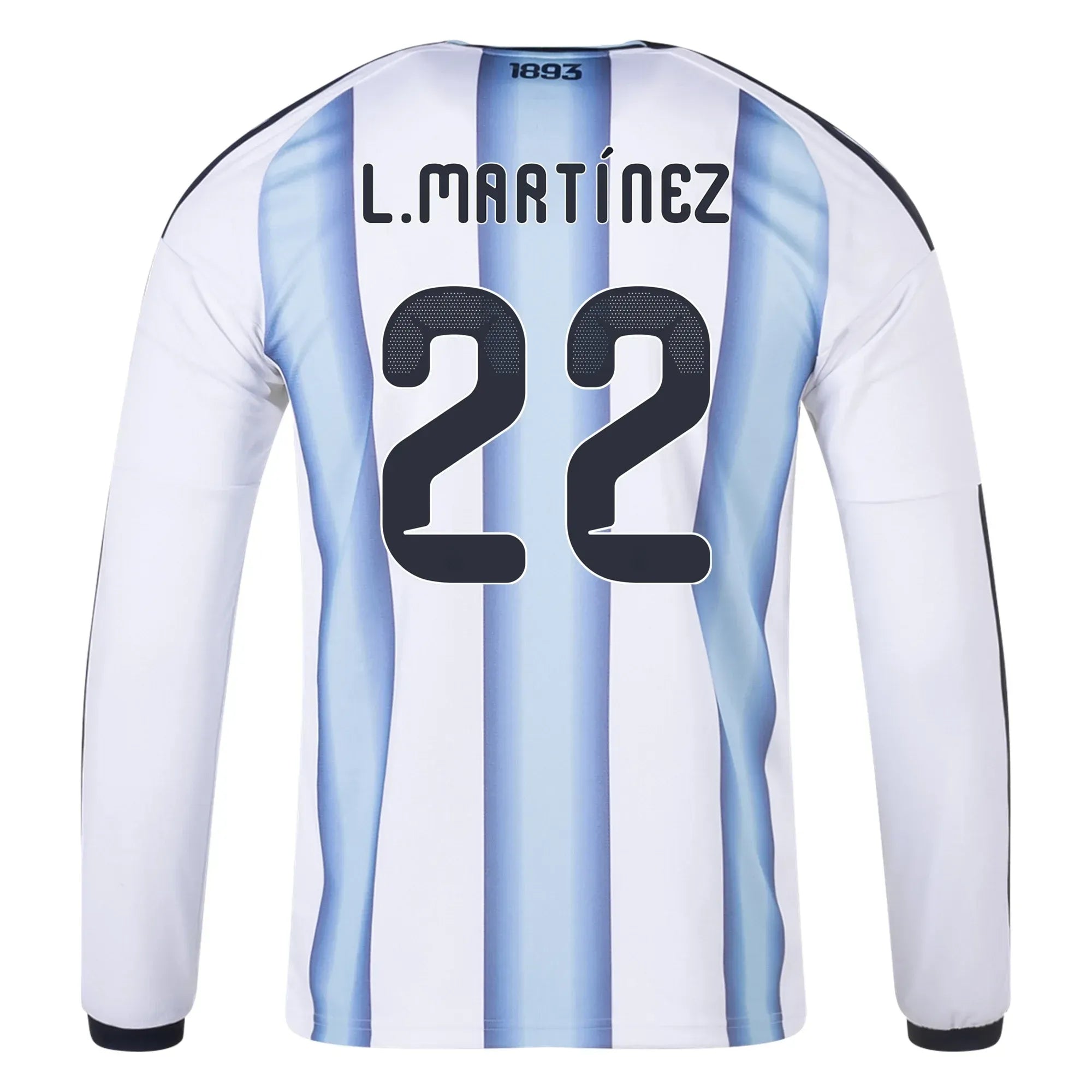 adidas 2026 Argentina Men's Authentic Home Long-Sleeve Soccer Jersey