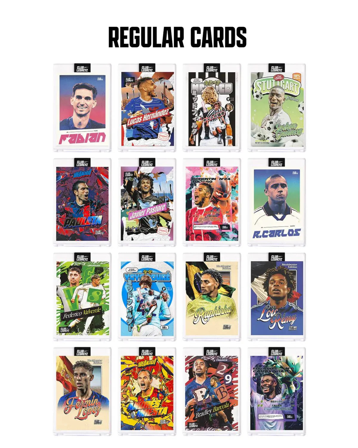 2025 Club Legacyz Icons Soccer 2nd Edition Trading Cards Hobby PACK (1 Card Each)