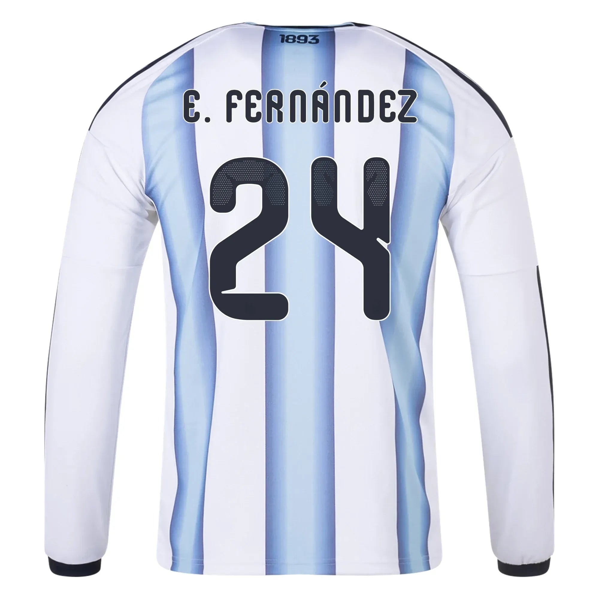 adidas 2026 Argentina Men's Authentic Home Long-Sleeve Soccer Jersey