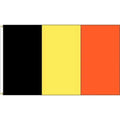 3x5 Country Flag - Belgium