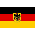 3x5 Country Flag - Germany with Eagle
