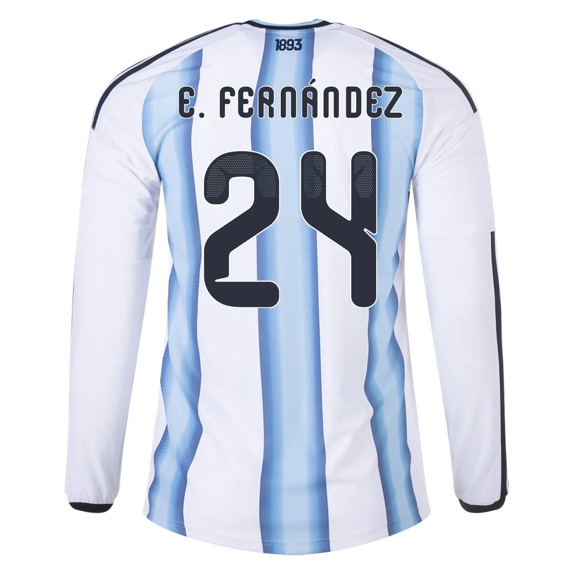 adidas 2026 Argentina Men's Authentic Home Long-Sleeve Soccer Jersey