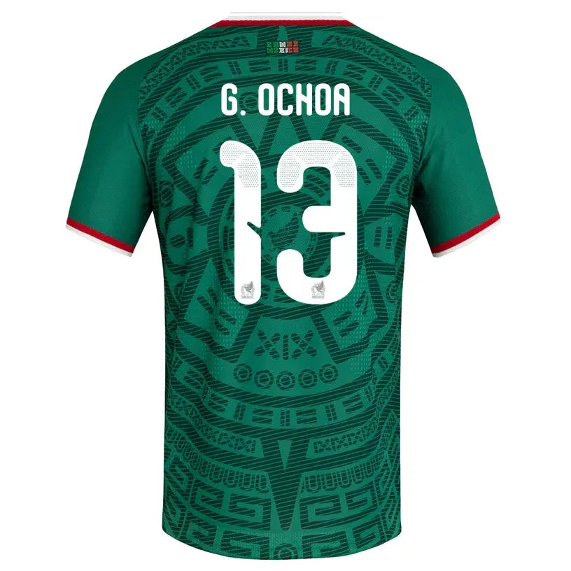 adidas 2026 Mexico Men's Authentic Home Soccer Jersey