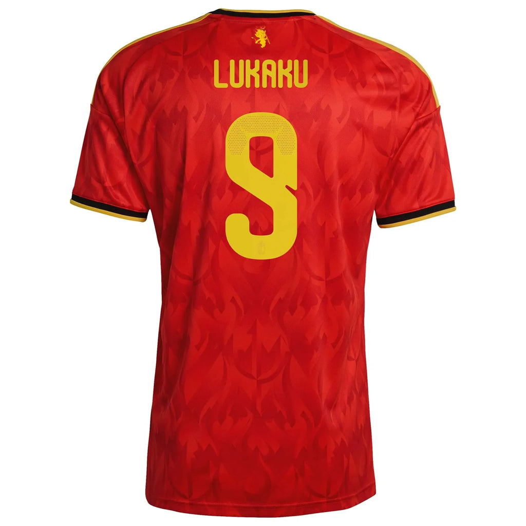 adidas 2026 Belgium Men's Stadium Home Soccer Jersey