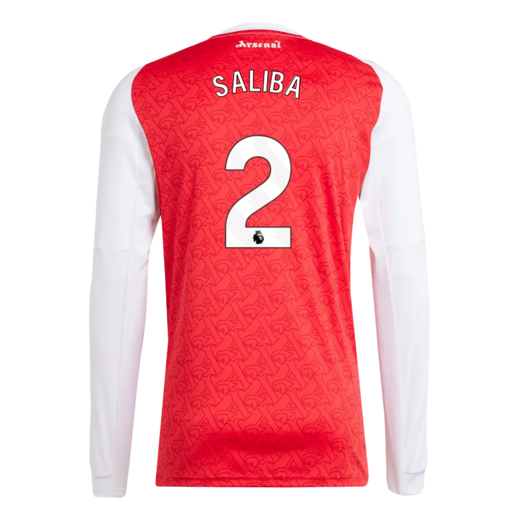 adidas 2025-26 Arsenal Men's Stadium Home Long-Sleeve Soccer Jersey