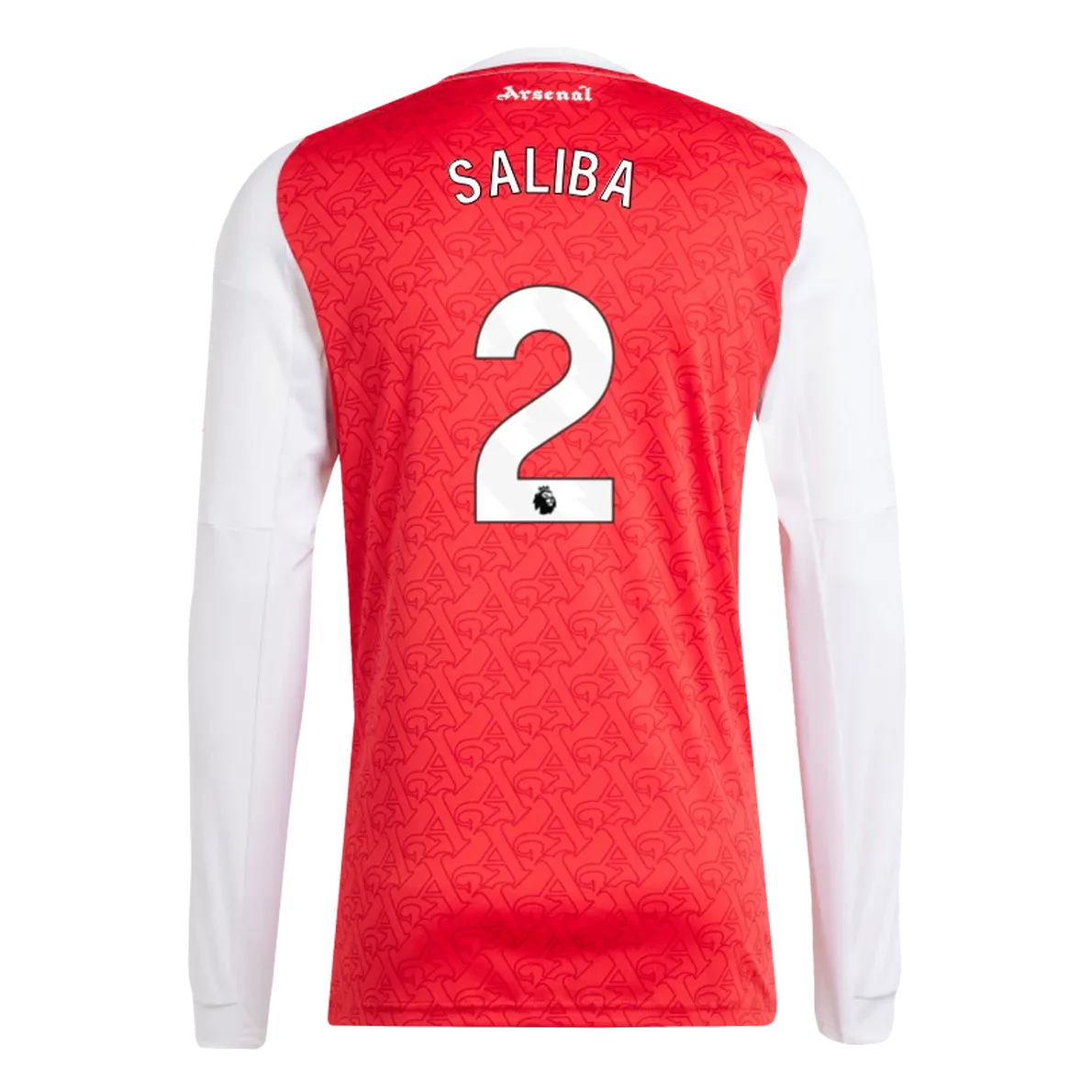 adidas 2025-26 Arsenal Men's Stadium Home Long-Sleeve Soccer Jersey