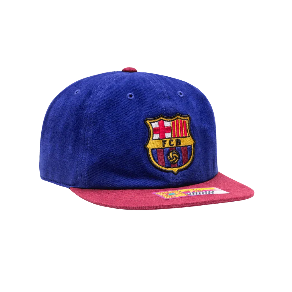 Fan Ink Collection Barcelona Swingman Snapback Hat