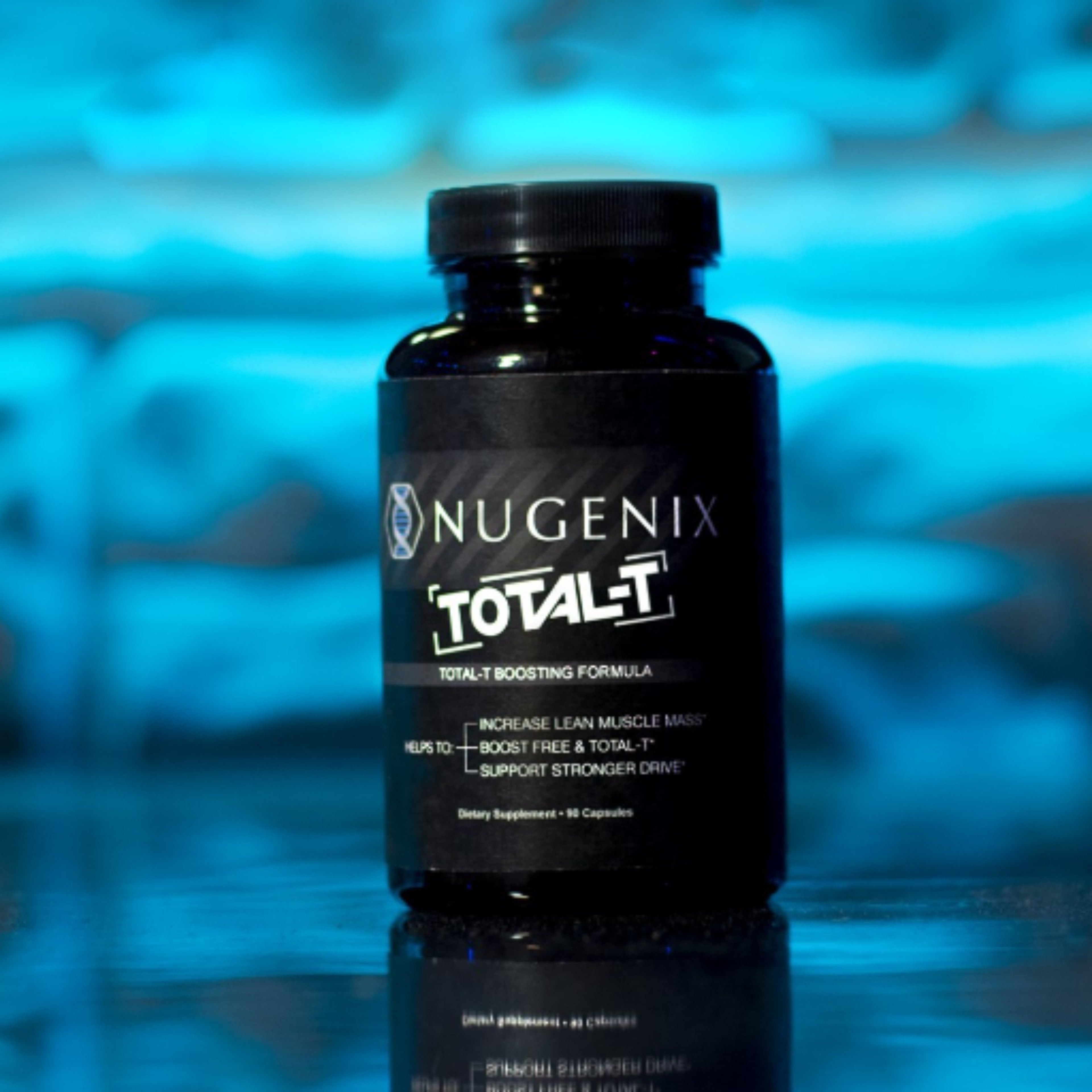 Nugenix Total-T - Free & Total Testosterone Booster - 90 Count (Three Pack) - Boosts Lean Muscle Mass &amp; Male Vitality