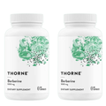 THORNE Berberine – Dual Action Formula (Pack of 2) – 120 Capsules Total