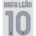 AC Milan 2023/24 Away Rafa-Leao #10 Jersey Name Set