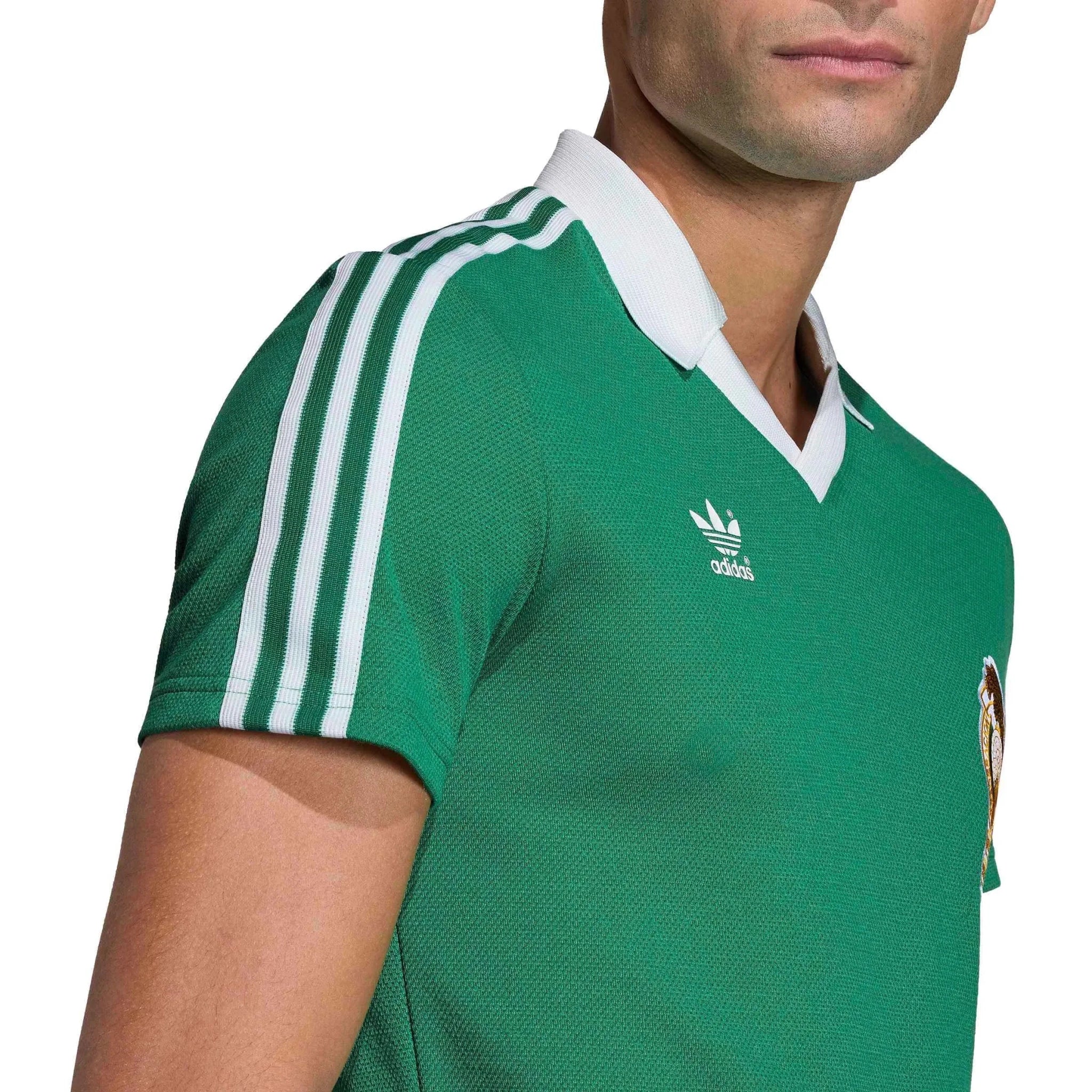 adidas 1986 Mexico Men's Retro Stadium Home Soccer Jersey