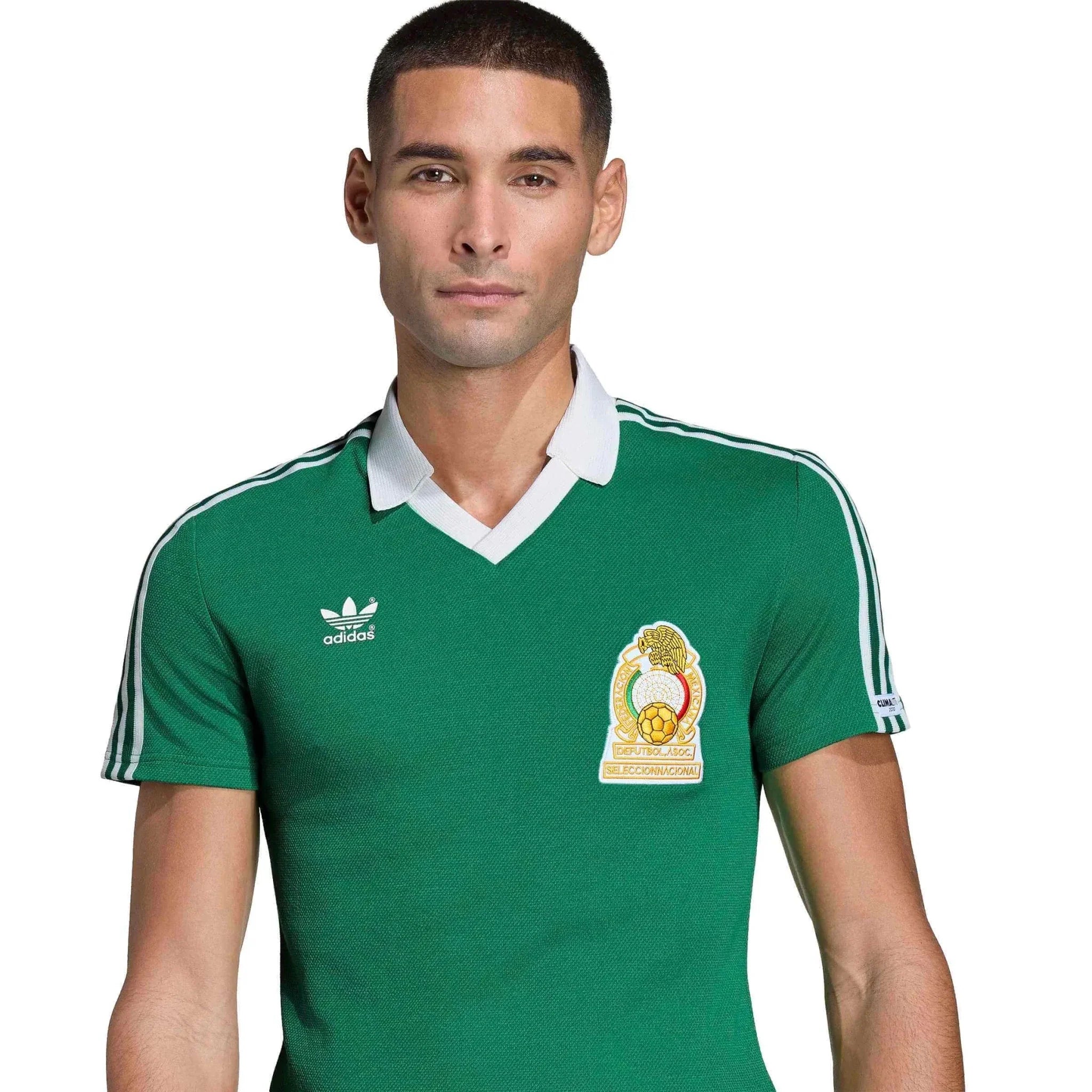 adidas 1986 Mexico Men's Retro Stadium Home Soccer Jersey