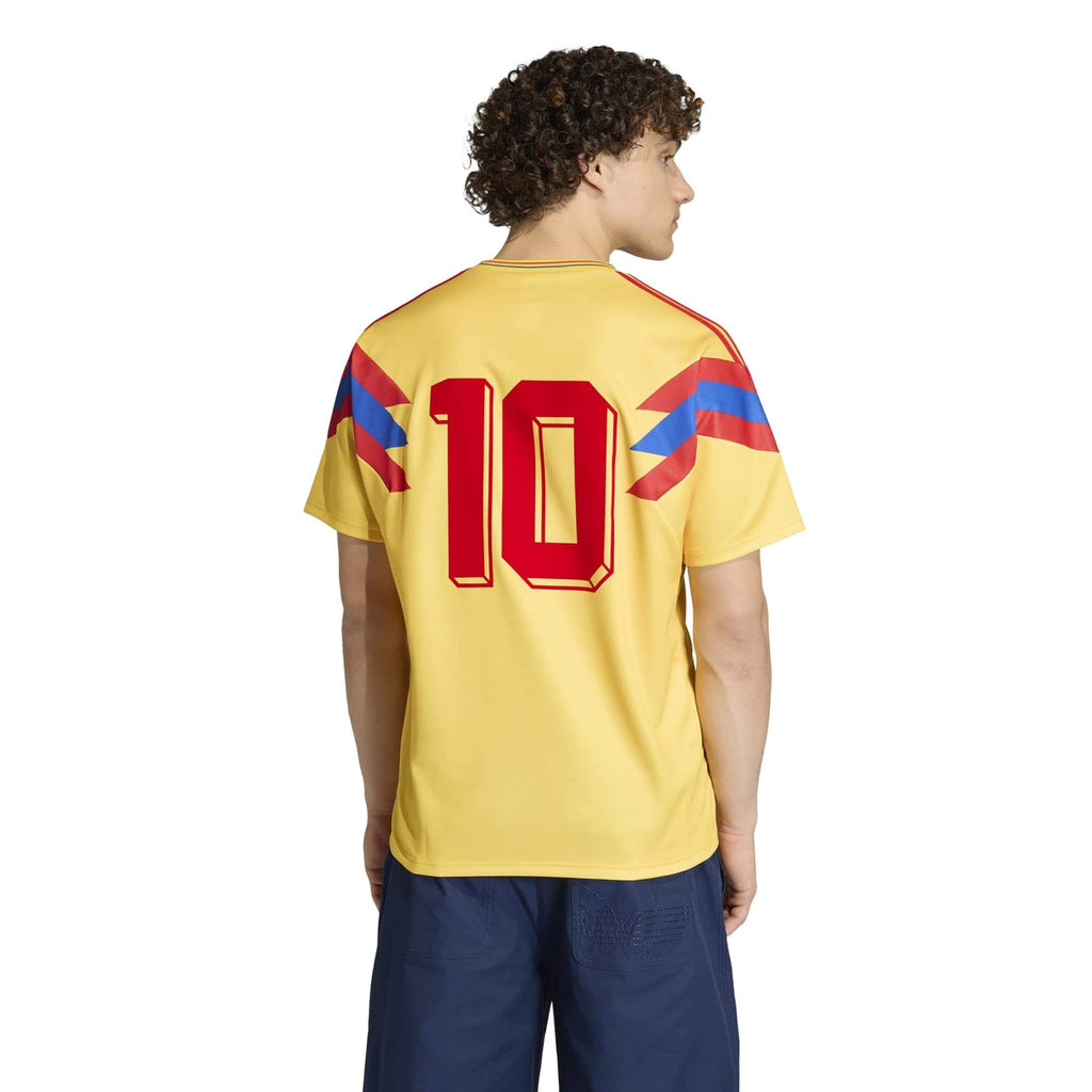 adidas 1990 Colombia Men's Retro Stadium Away Soccer Jersey