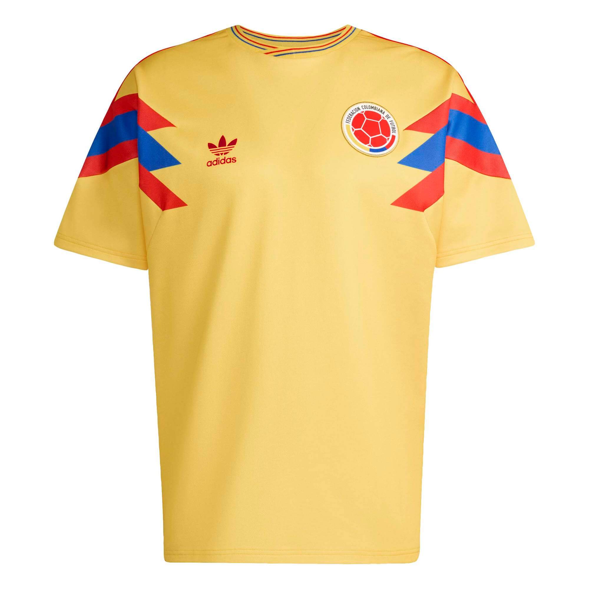 adidas 1990 Colombia Men's Retro Stadium Away Soccer Jersey