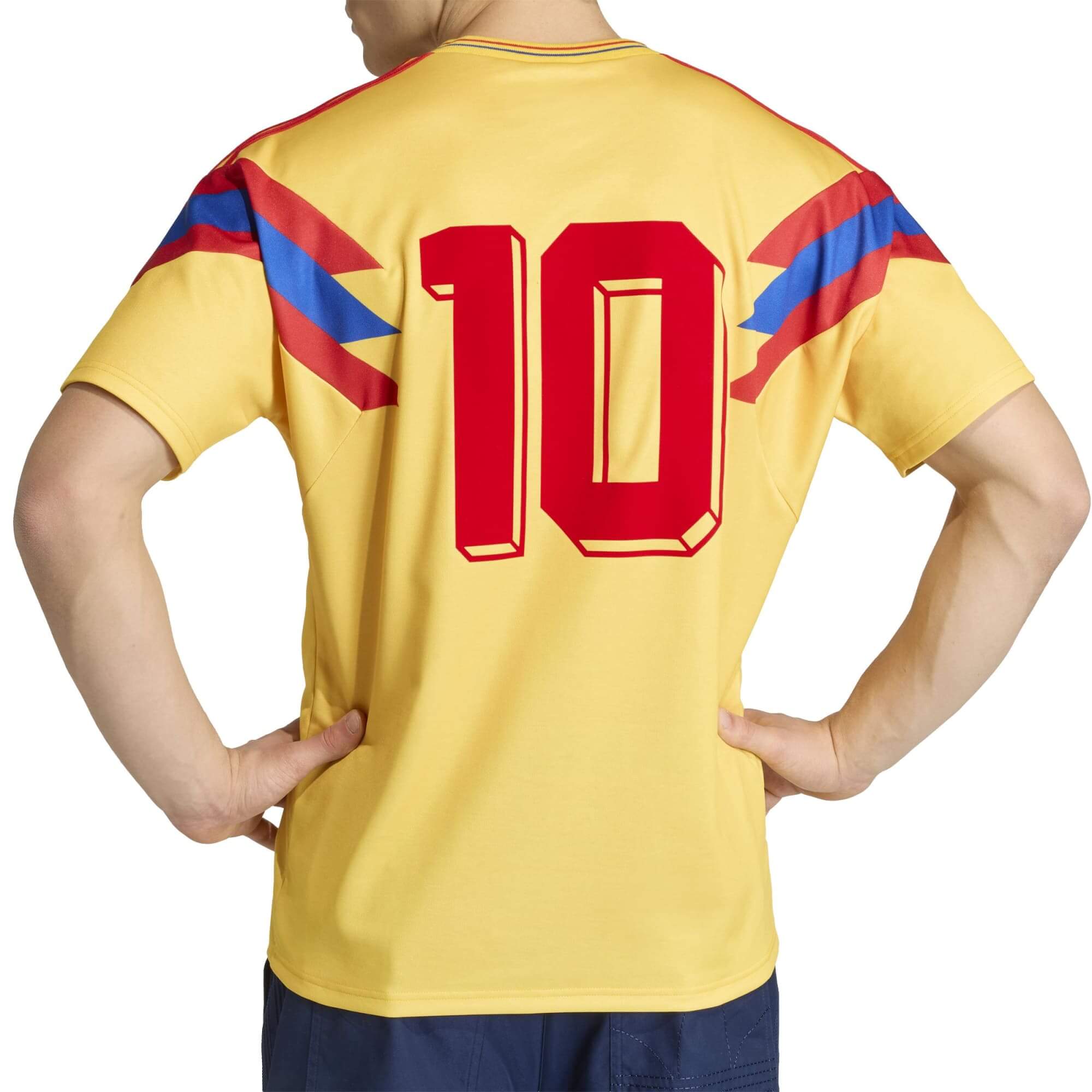 adidas 1990 Colombia Men's Retro Stadium Away Soccer Jersey