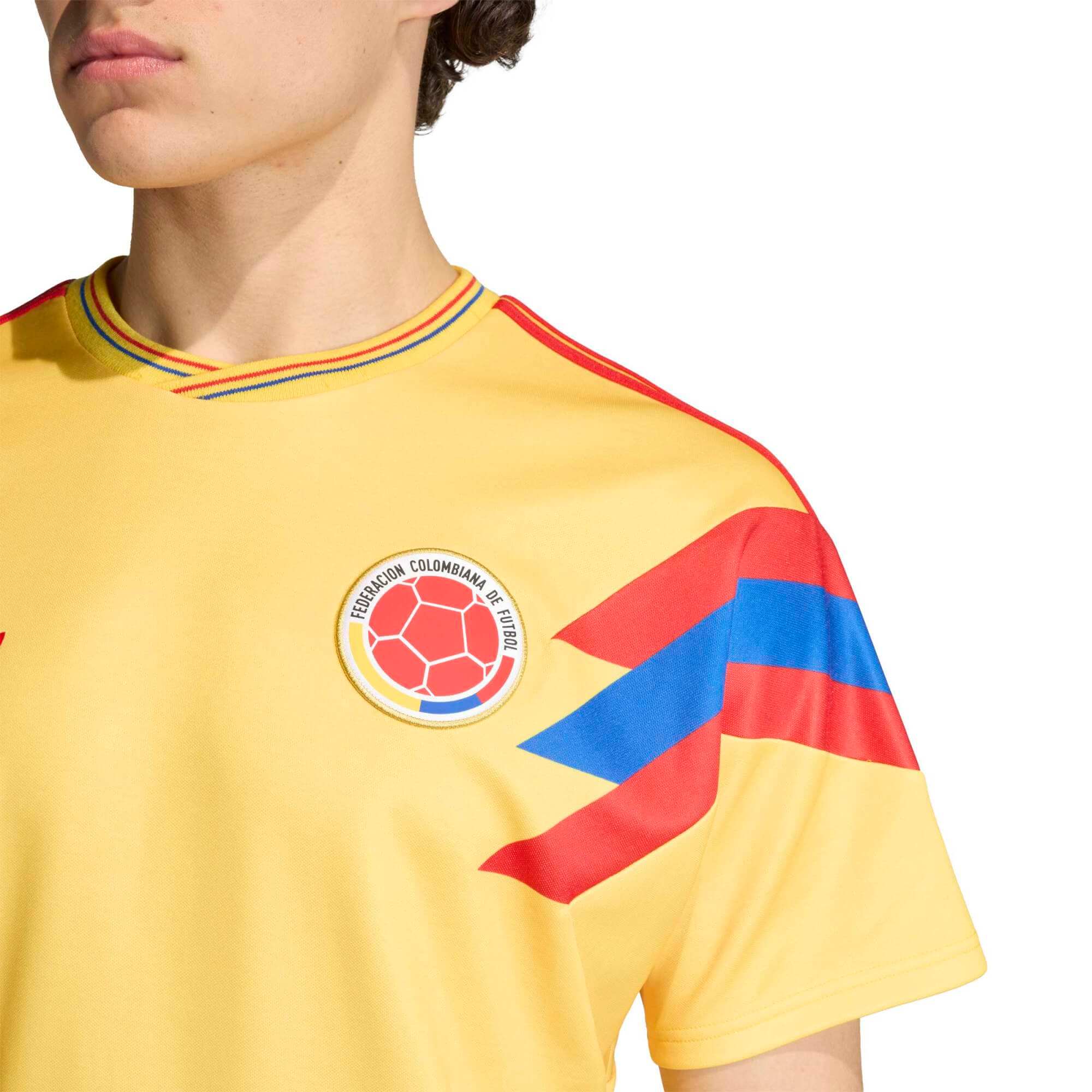 adidas 1990 Colombia Men's Retro Stadium Away Soccer Jersey