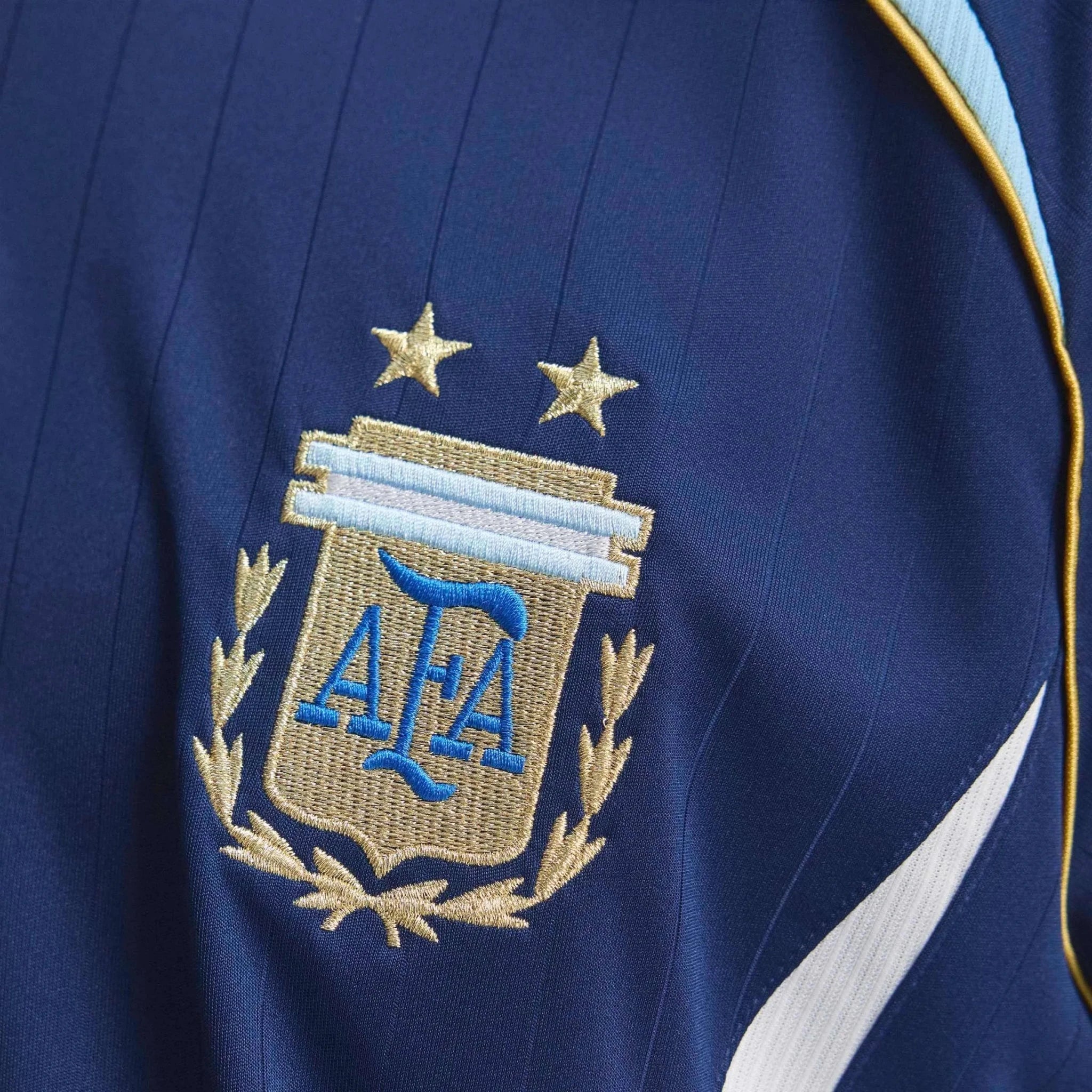 adidas 2006 Argentina Men's Retro Stadium Away Messi #19 Soccer Jersey