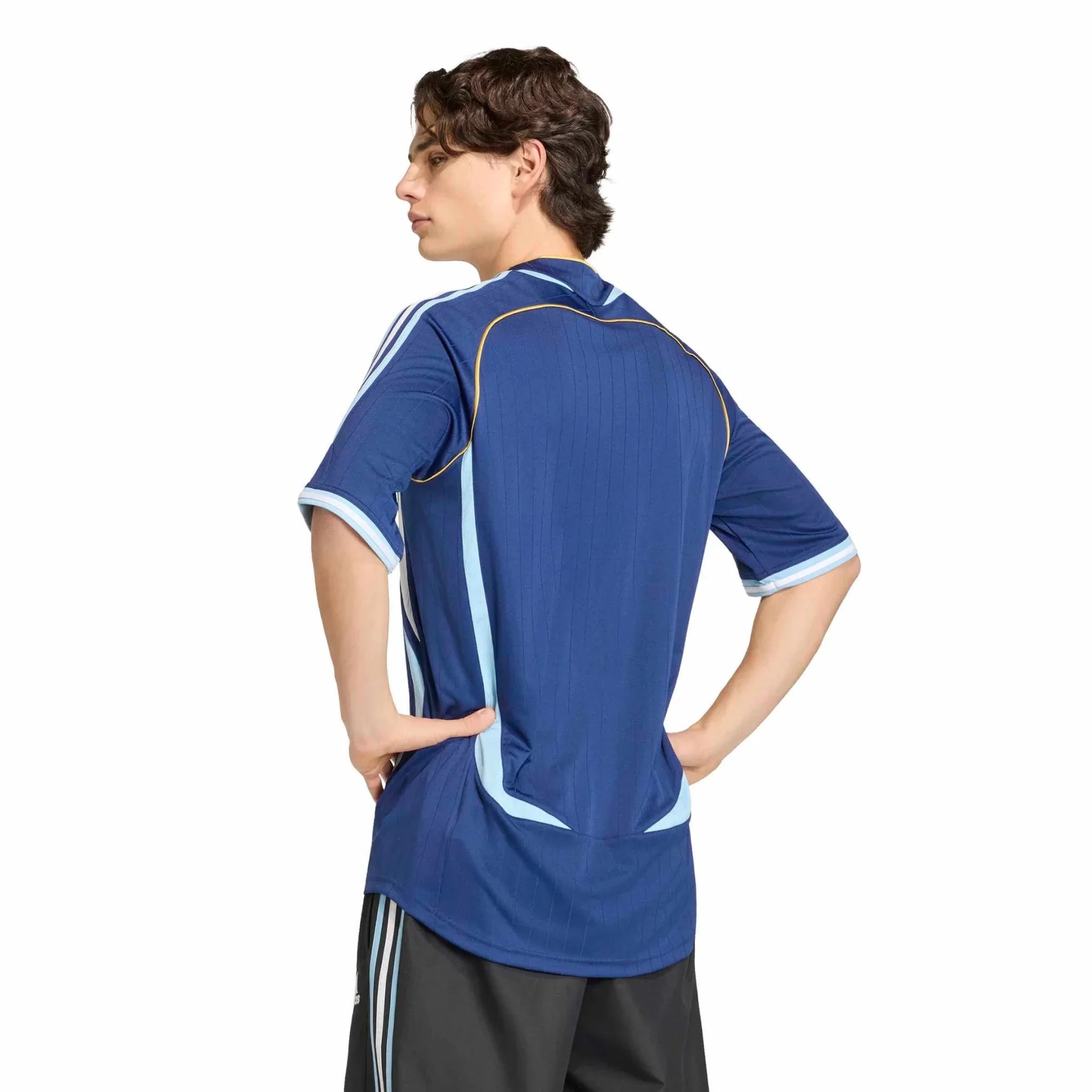 adidas 2006 Argentina Men's Retro Stadium Away Soccer Jersey