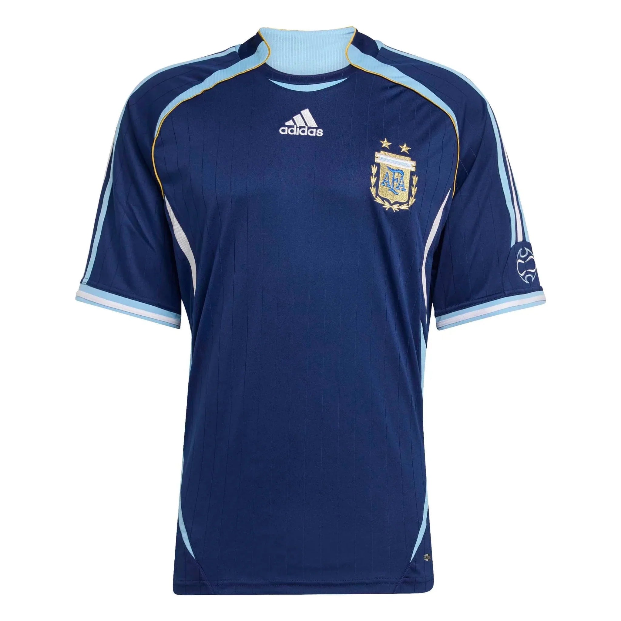 adidas 2006 Argentina Men's Retro Stadium Away Soccer Jersey