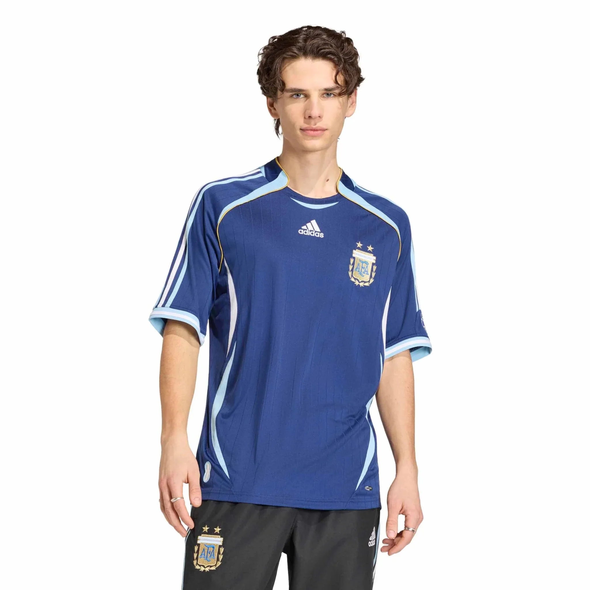adidas 2006 Argentina Men's Retro Stadium Away Soccer Jersey