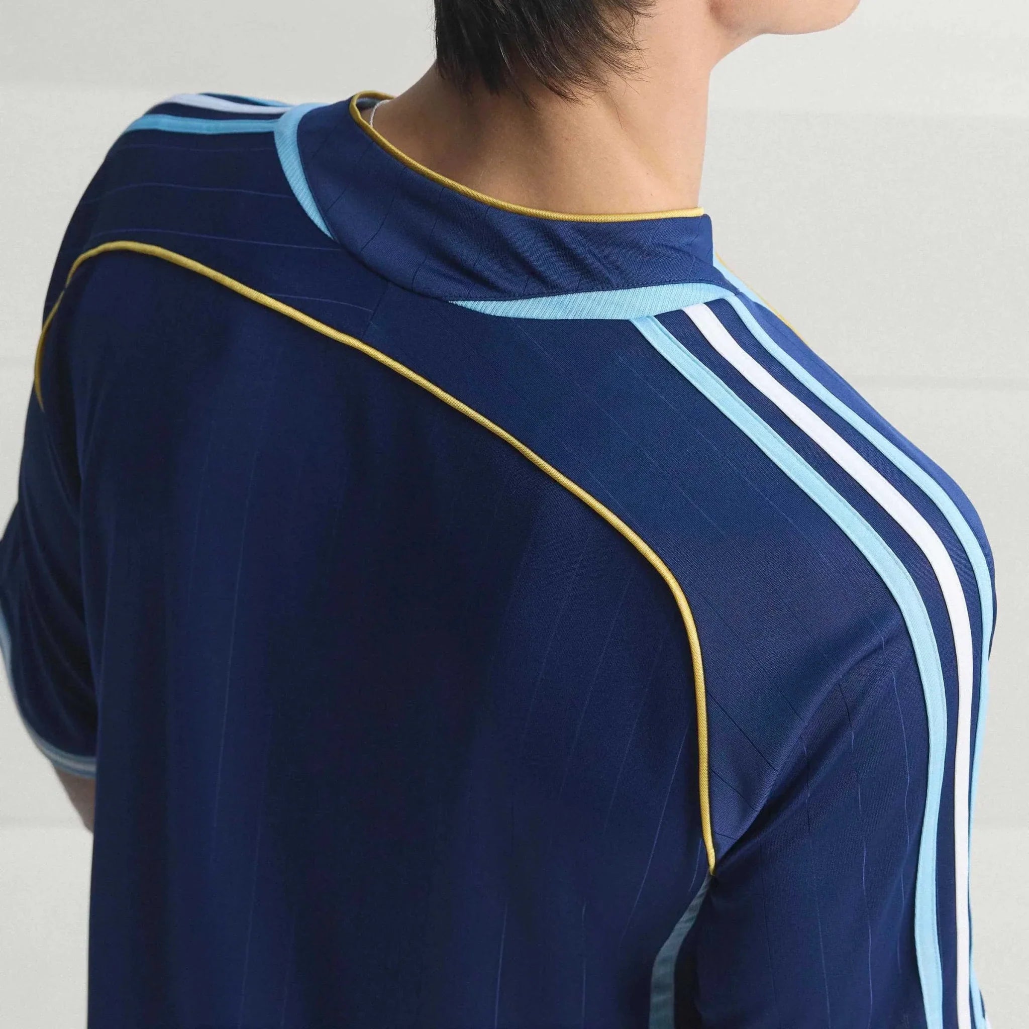 adidas 2006 Argentina Men's Retro Stadium Away Soccer Jersey