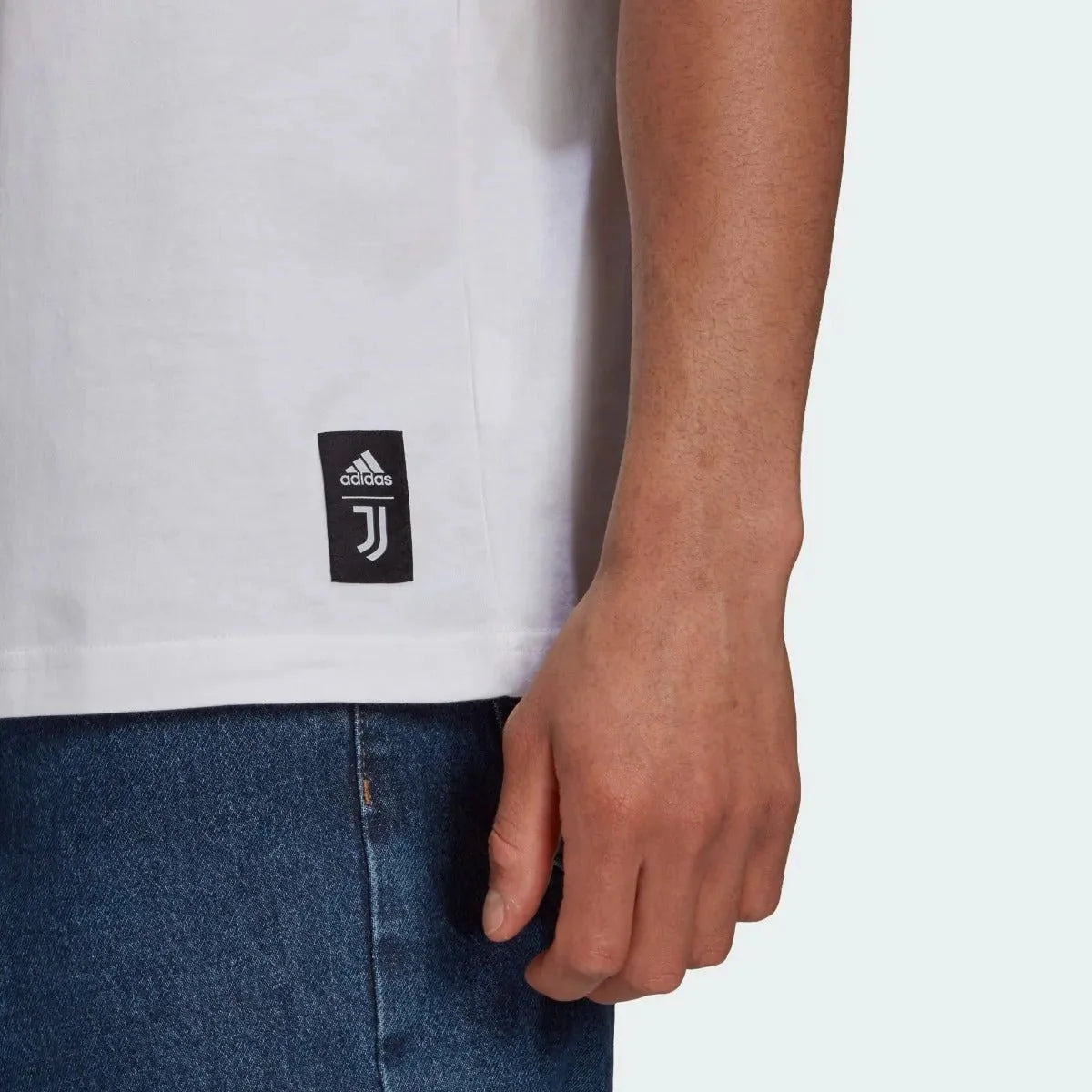 adidas 2021-22 Juventus Street Graphic Tee - White-Black-Orange