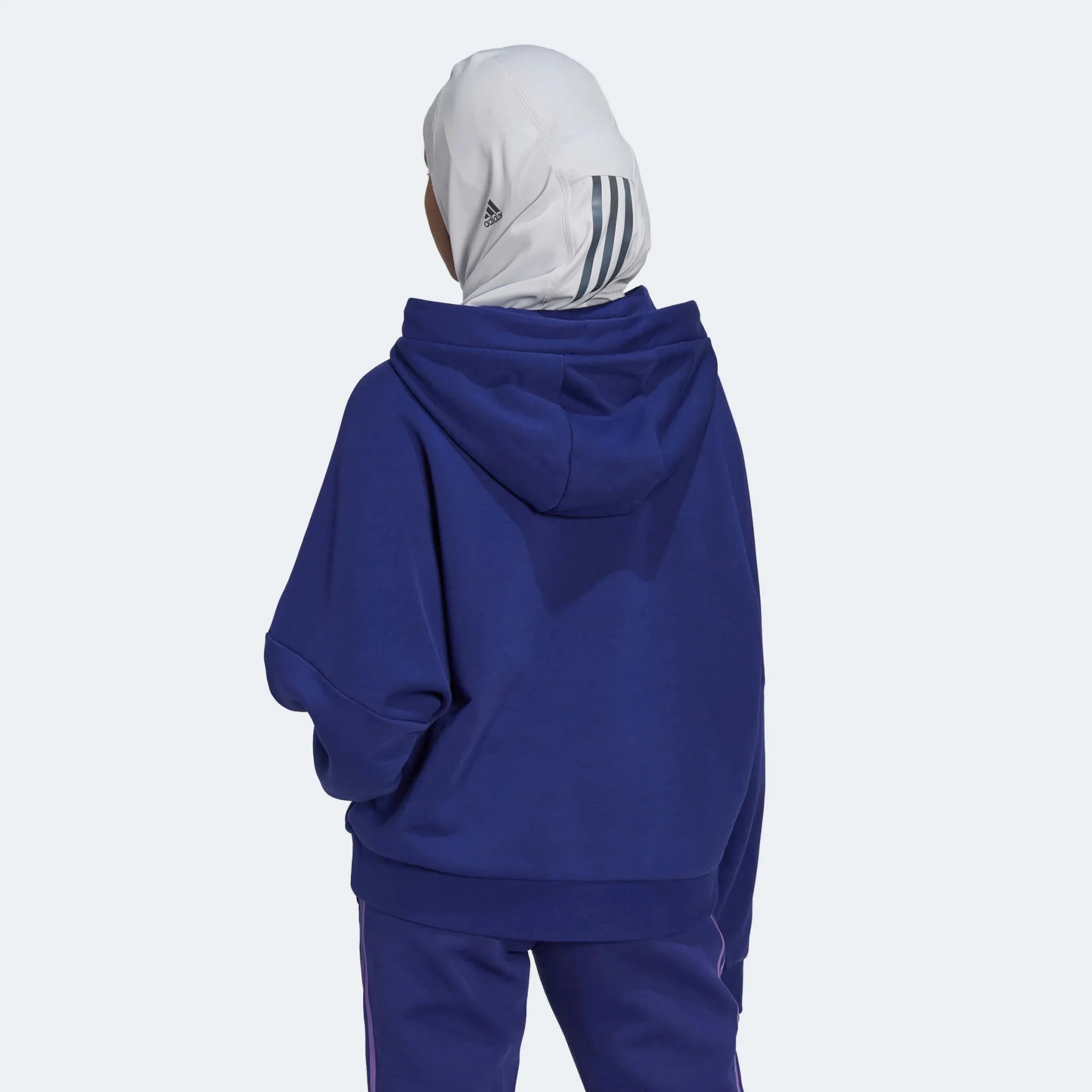 adidas 2022-23 Argentina Women's 3 Stripe Hoody Legacy Indigo