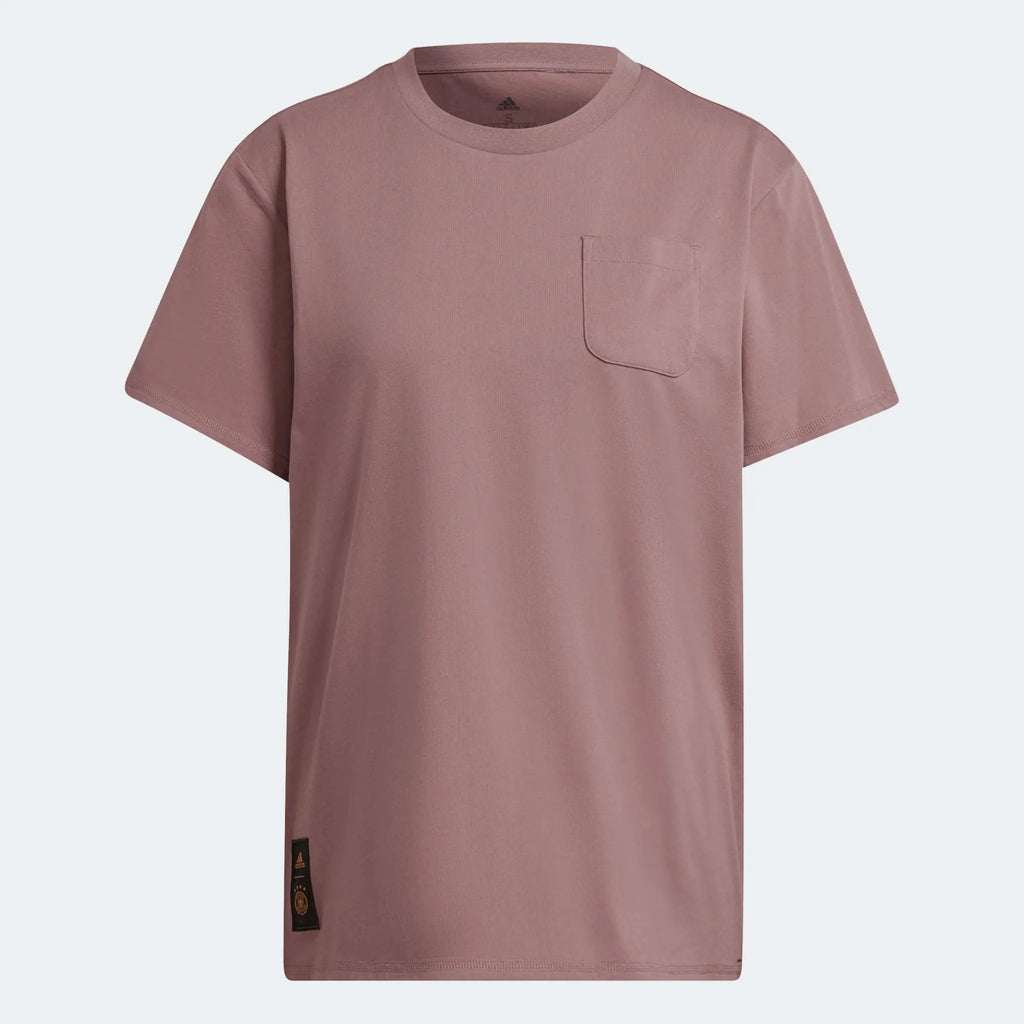 adidas 2022-23 Germany Women's Tee - Purple