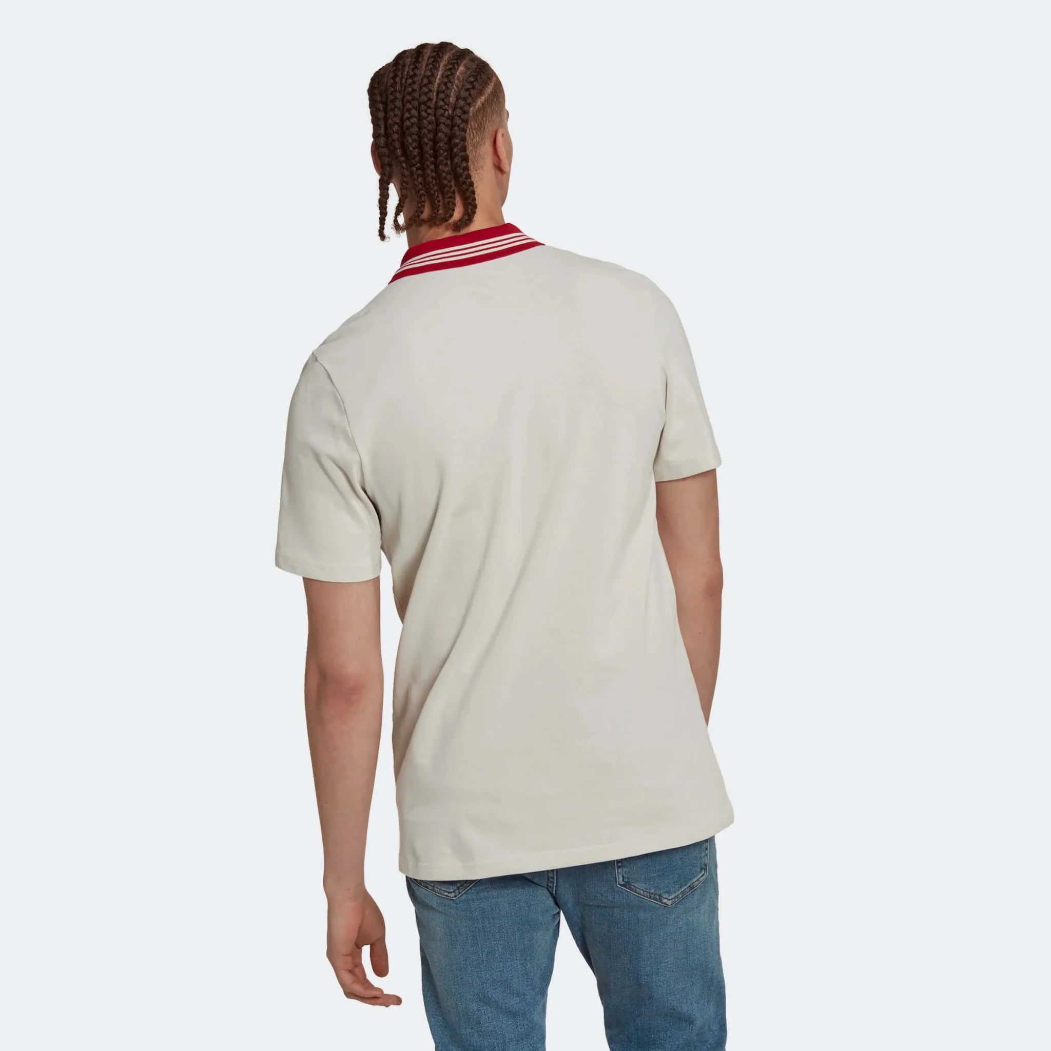 adidas 2022 FIFA World Cup Official Emblem Polo Shirt - Talc