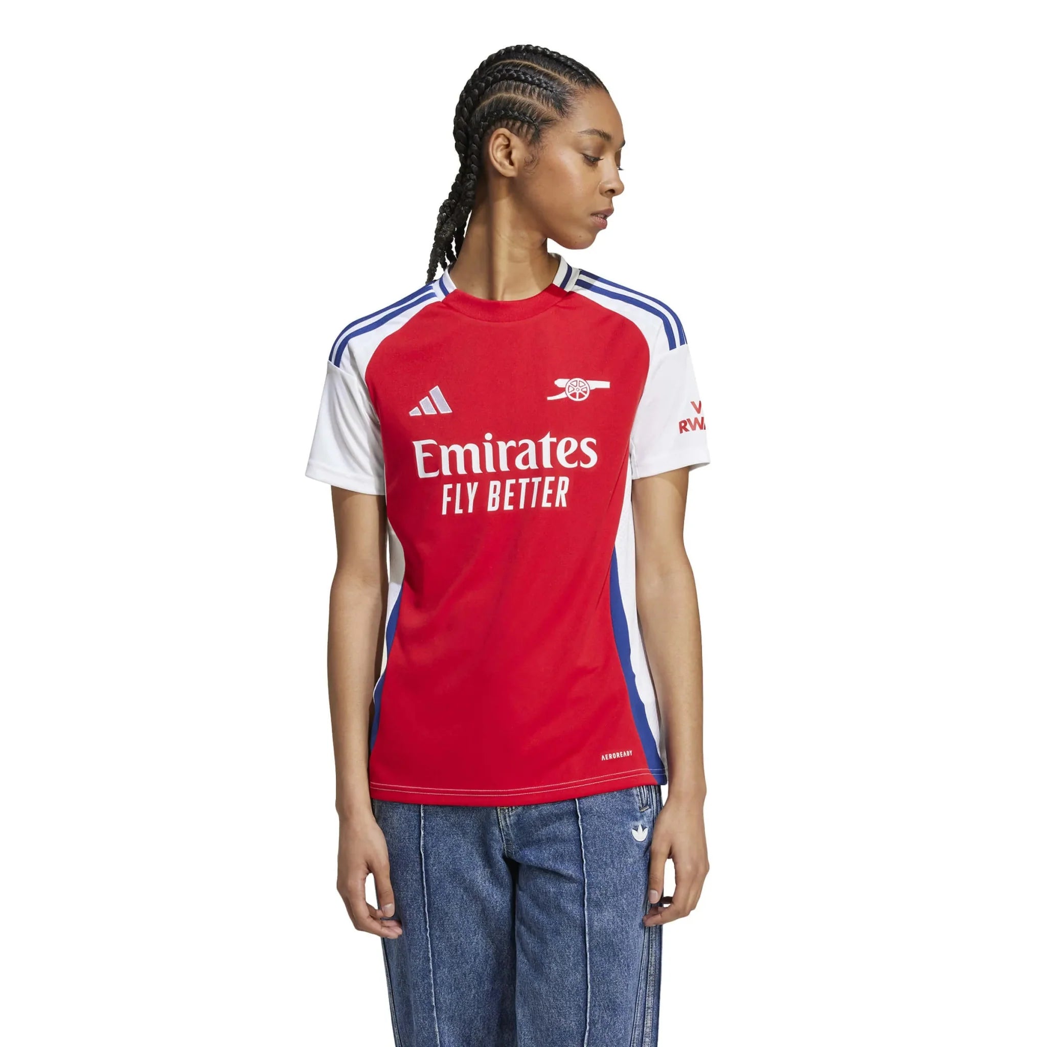 adidas 2024-25 Arsenal Women's Stadium Home Jersey