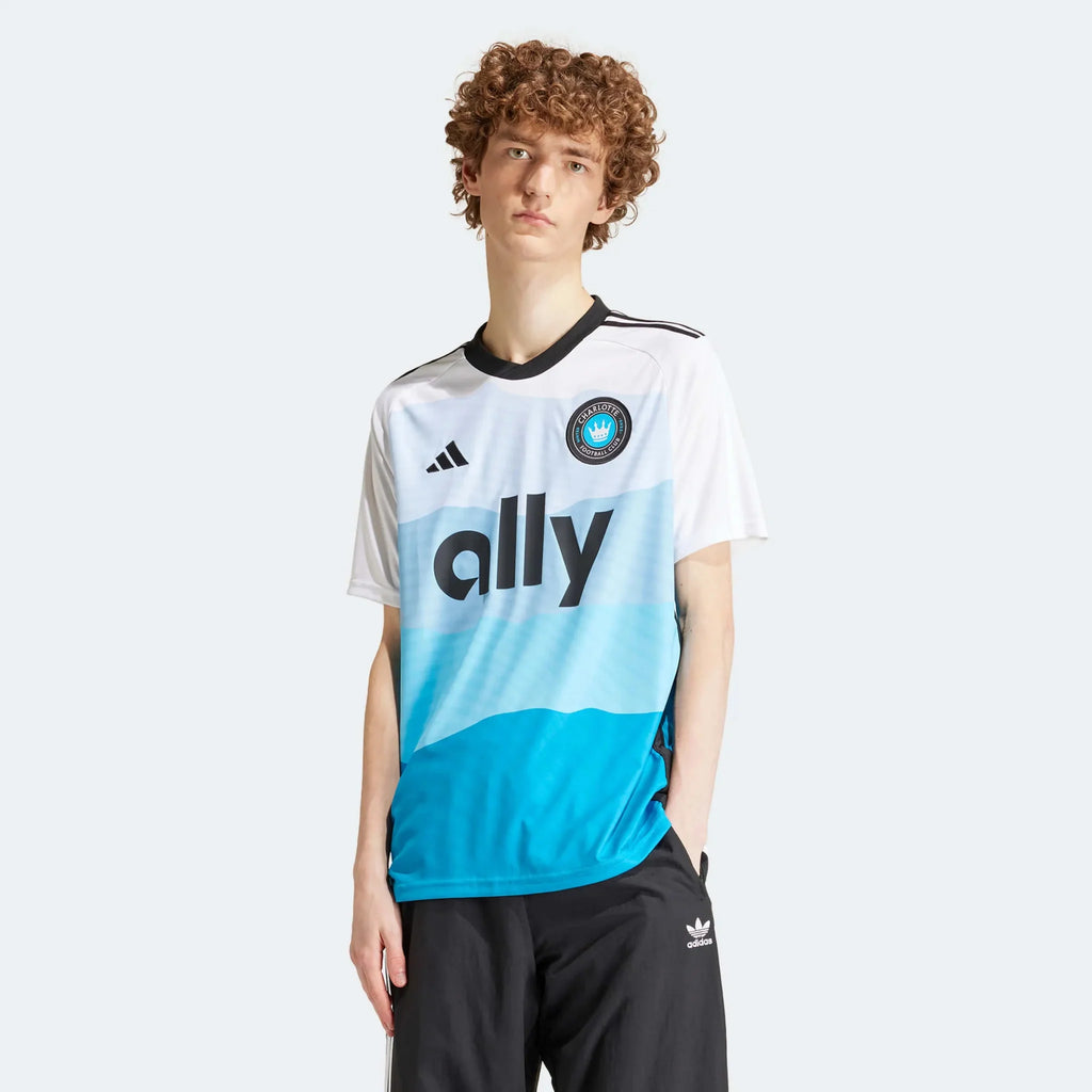 adidas 2024-25 Charlotte FC Men's Stadium Home Jersey