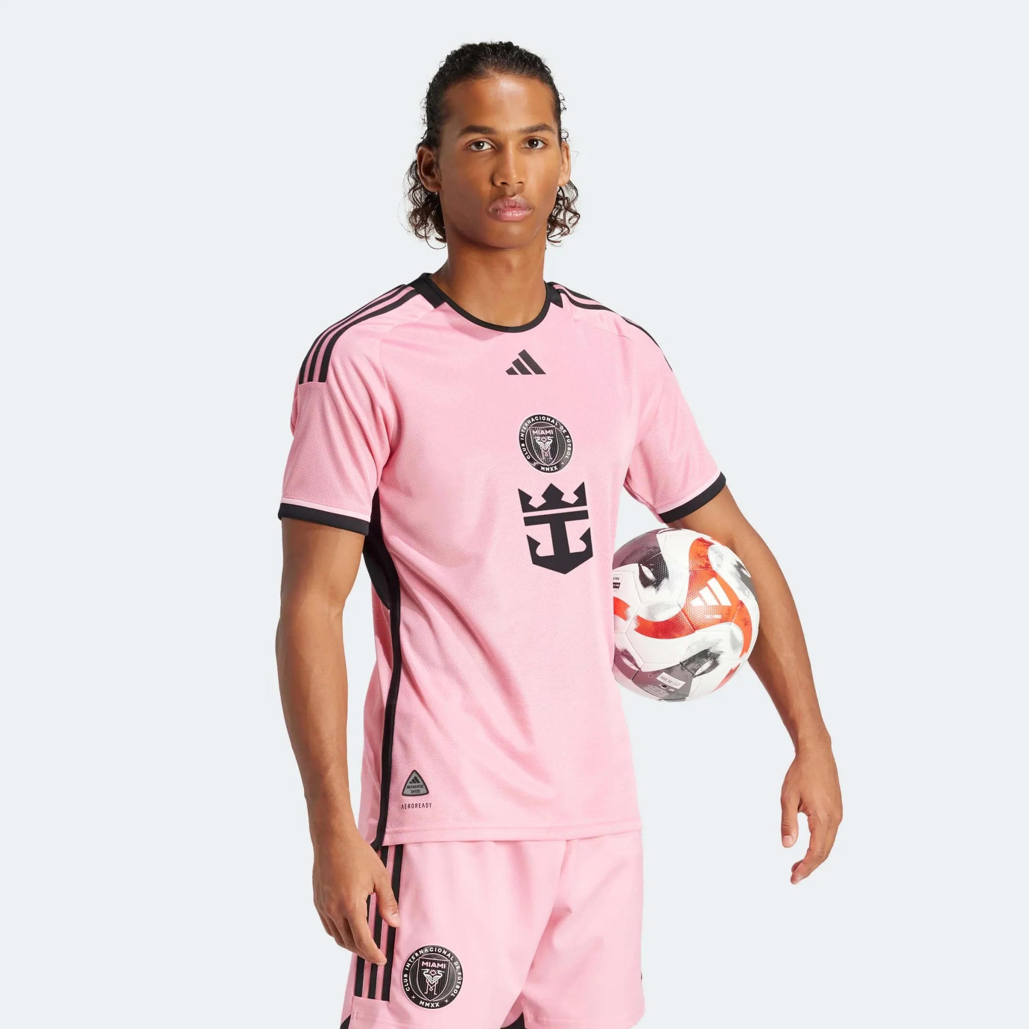 adidas 2024-25 Inter Miami Men's Authentic Home Jersey