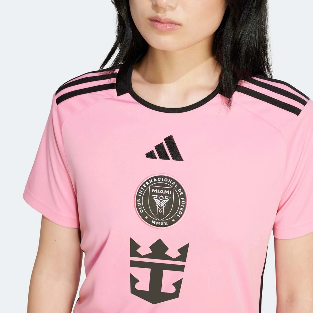 adidas 2024-25 Inter Miami Women's Stadium Home Jersey