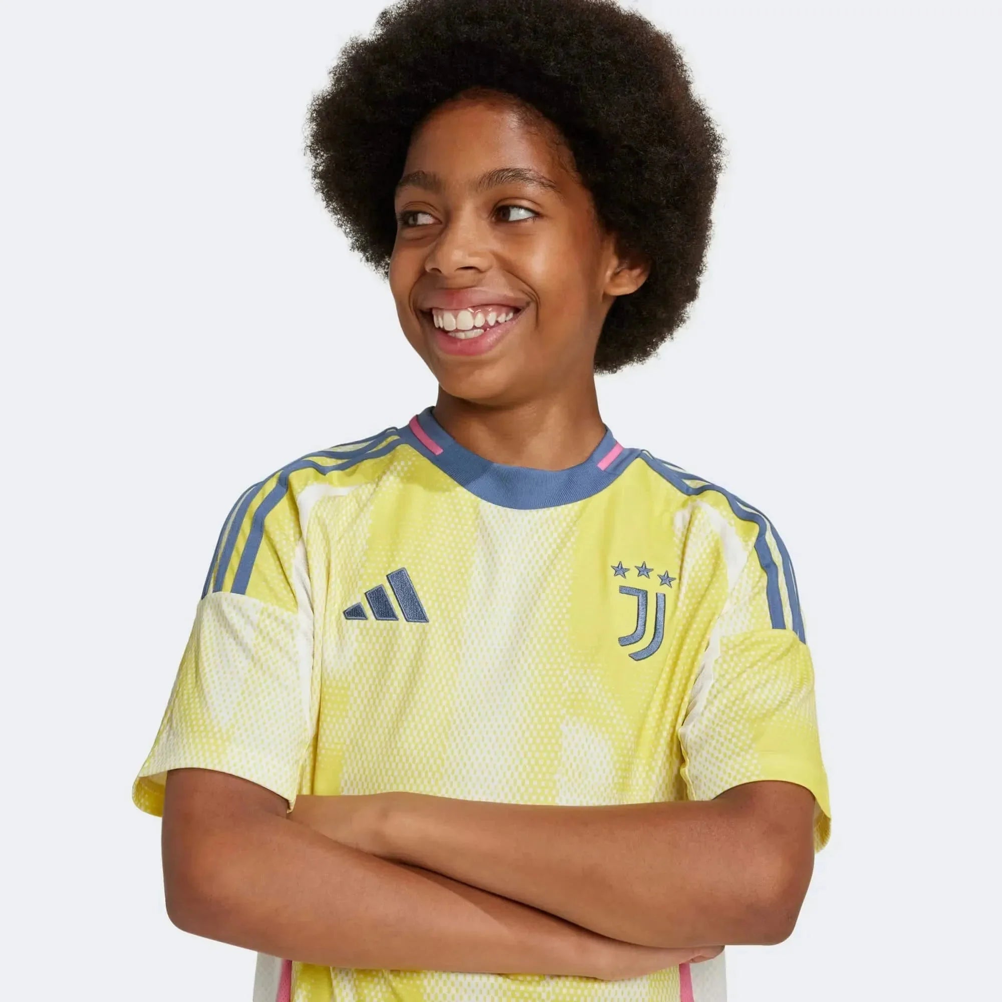 adidas 2024-25 Juventus Youth Stadium Away Jersey