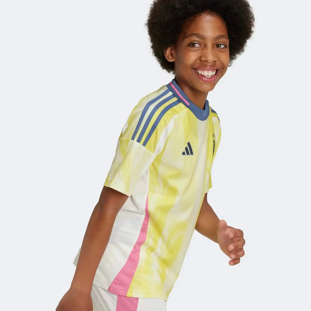 adidas 2024-25 Juventus Youth Stadium Away Jersey