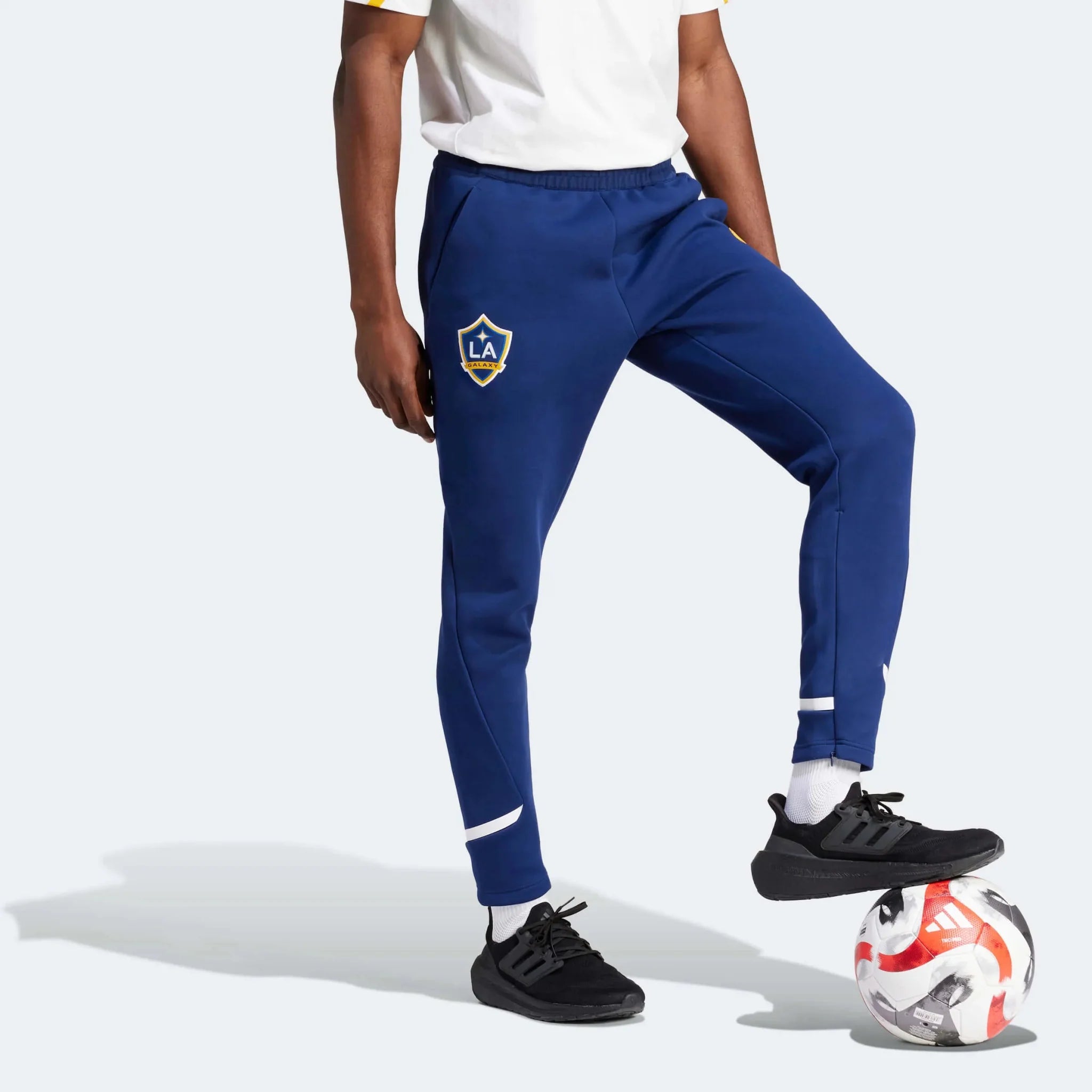 adidas 2024-25 LA Galaxy Men's Designed For Gameday Travel Pants