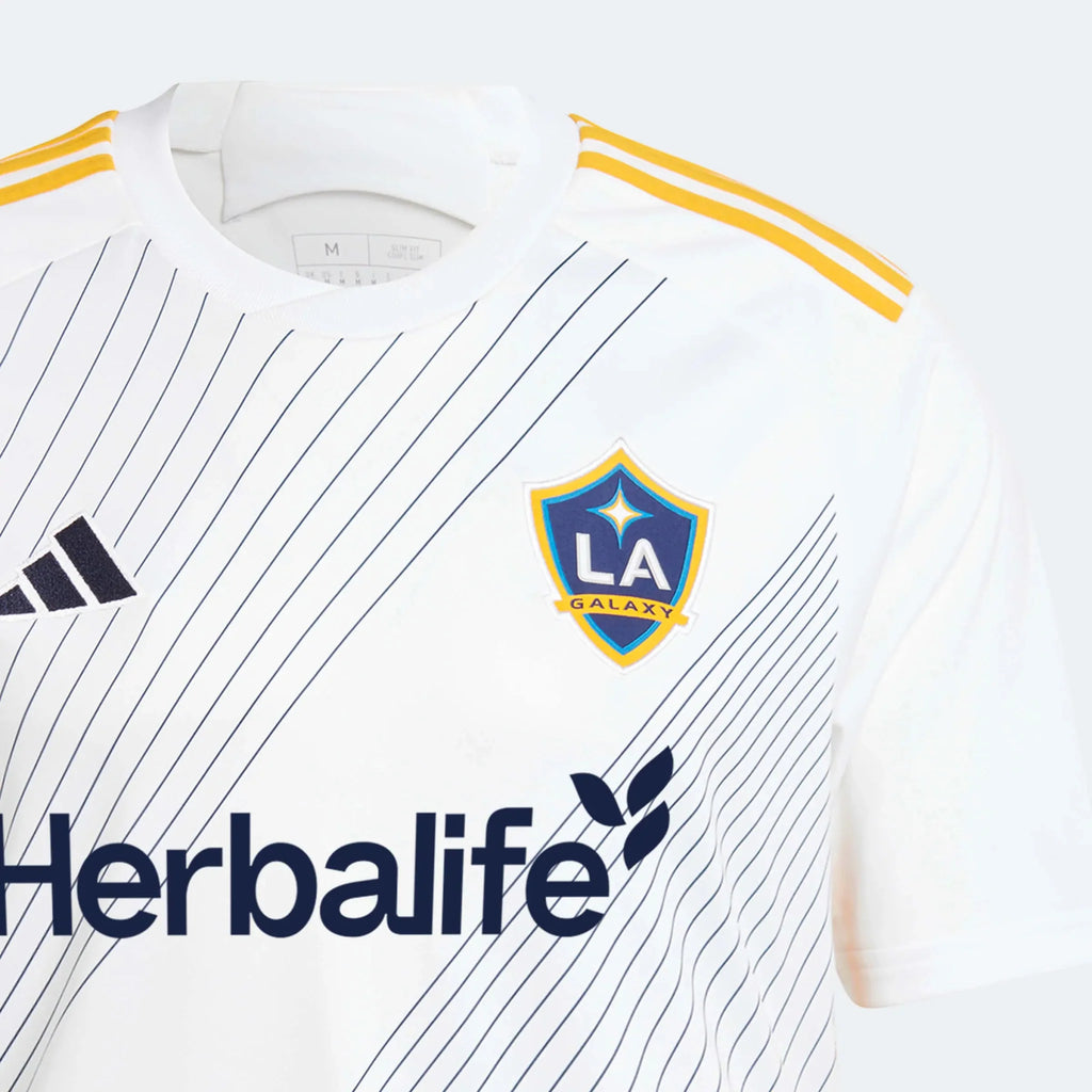 adidas 2024-25 LA Galaxy Men's Stadium Home Jersey