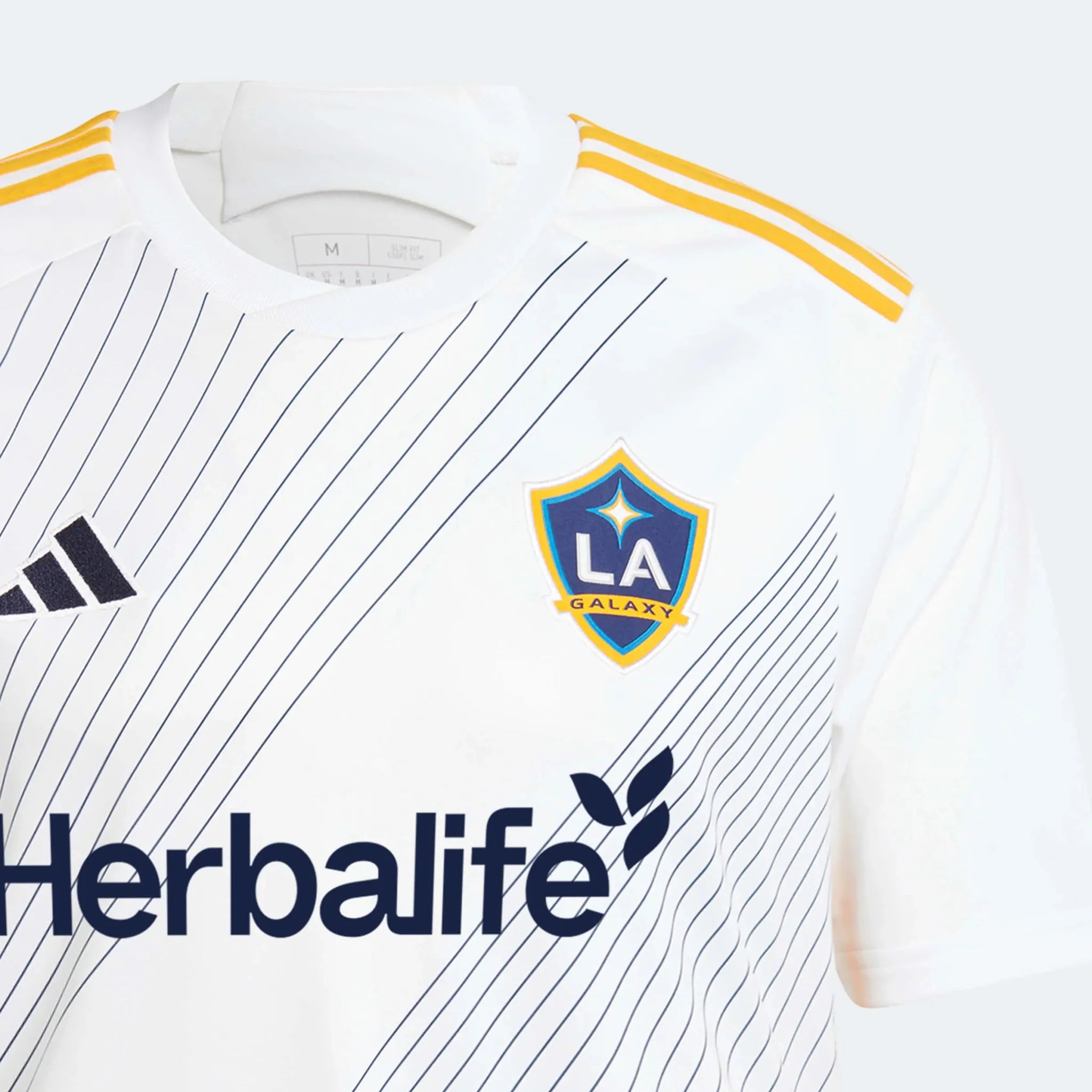 adidas 2024-25 LA Galaxy Men's Stadium Home Jersey