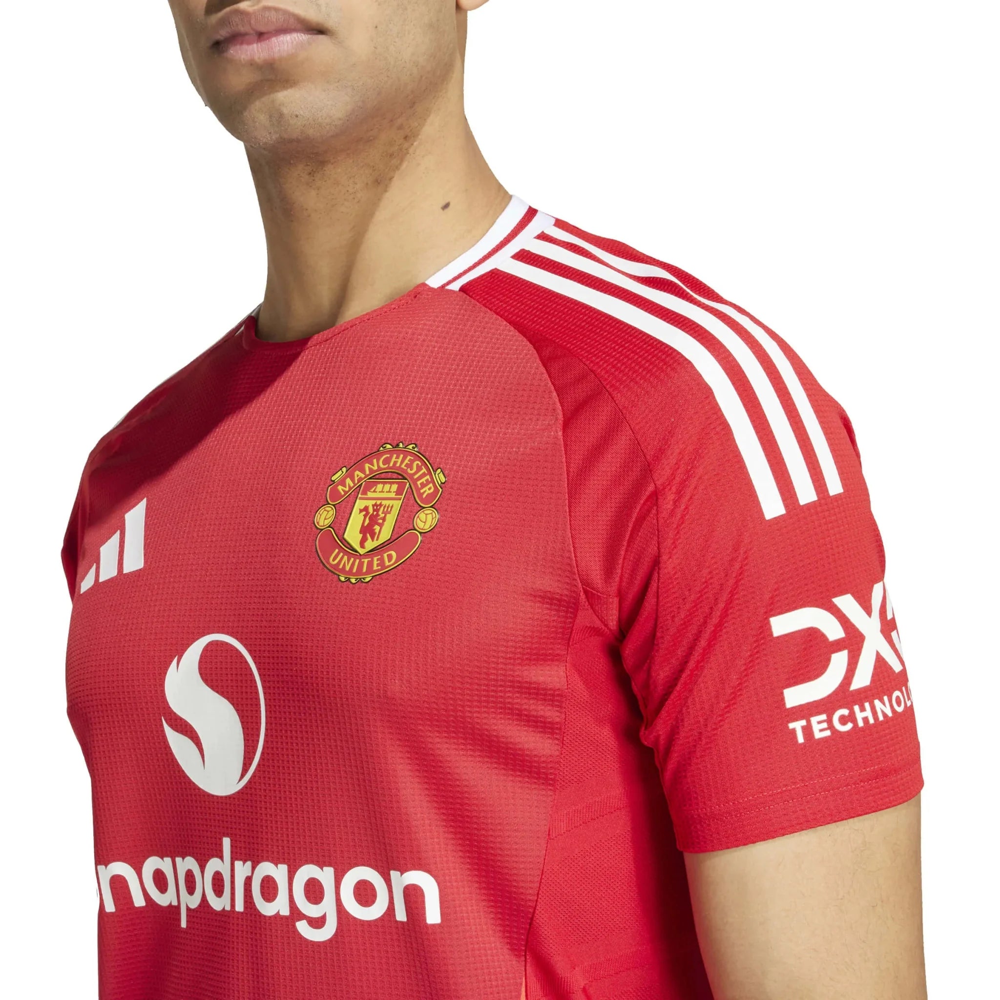 adidas 2024-25 Manchester United Men's Authentic Home Jersey