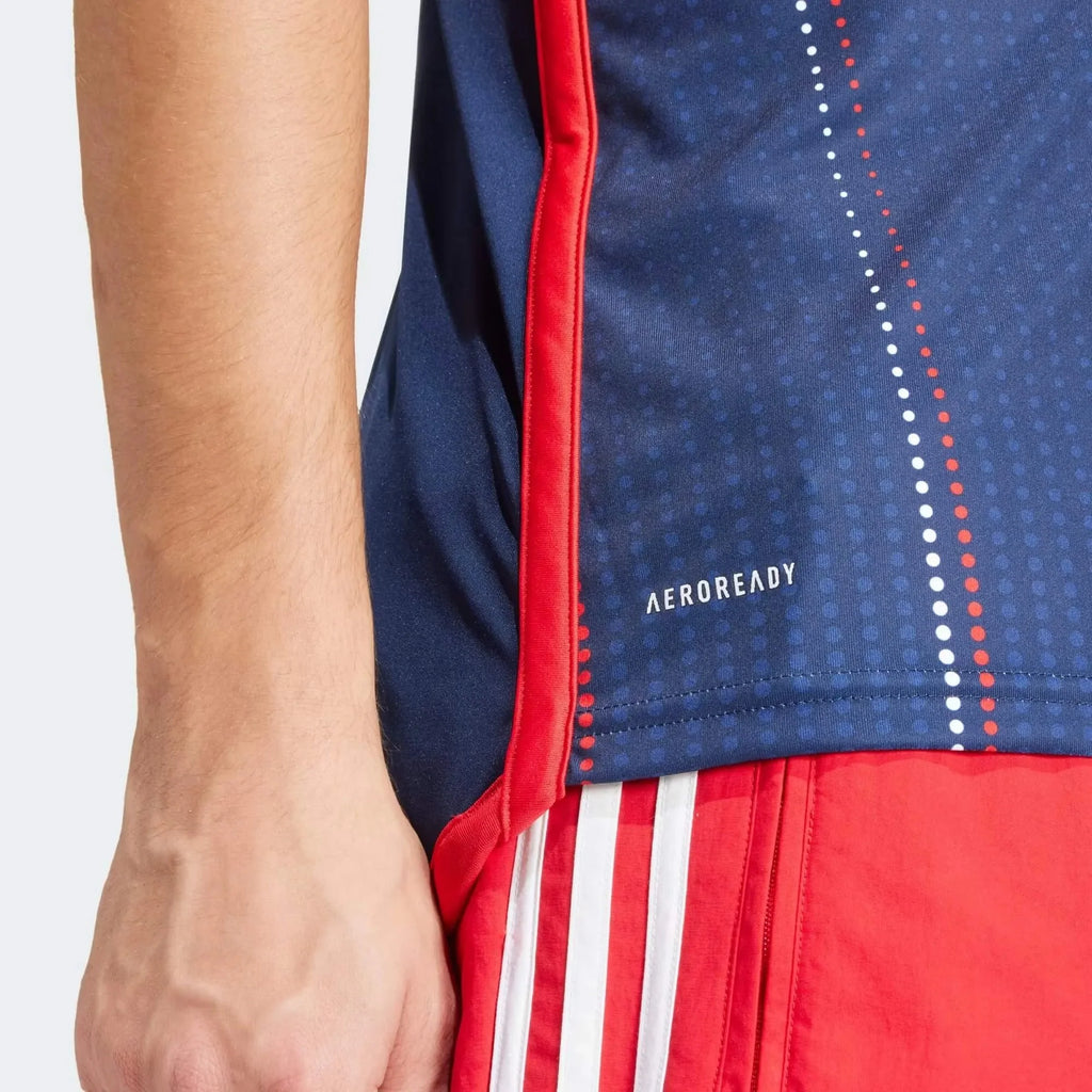 adidas 2024-25 New England Revolution Men's Stadium Home Jersey