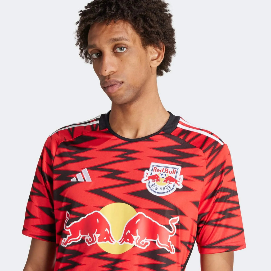 adidas 2024-25 NY Red Bulls Men's Stadium Home Jersey