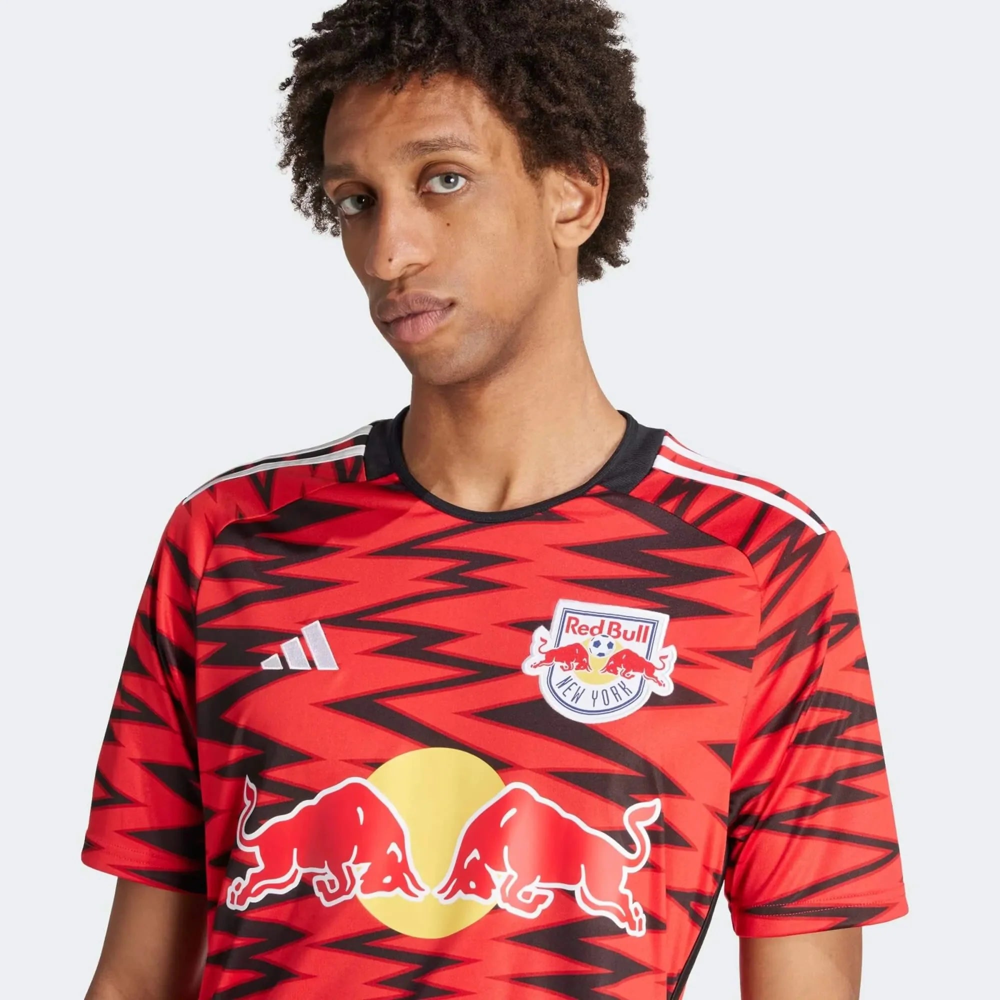 adidas 2024-25 NY Red Bulls Men's Stadium Home Jersey