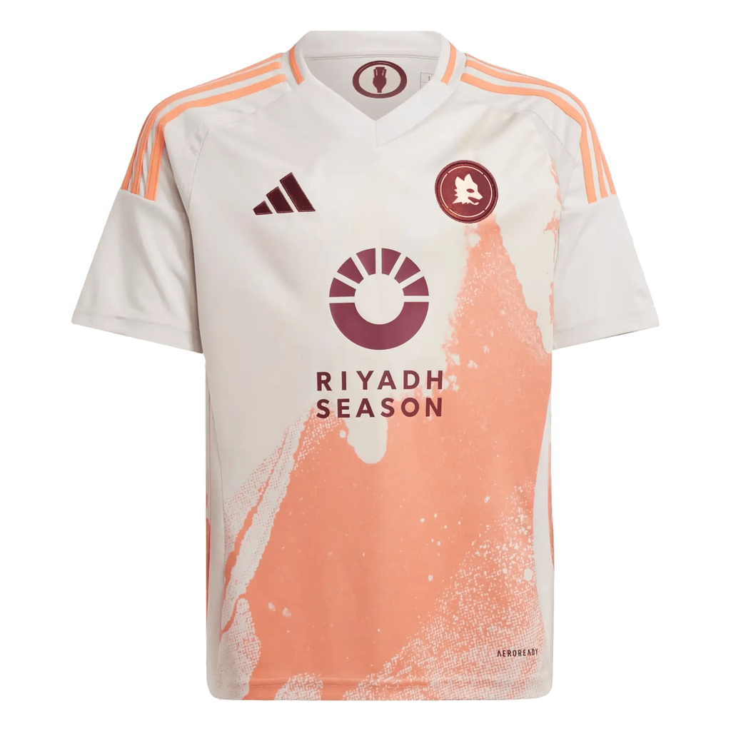 adidas 2024-25 Roma Youth Stadium Away Jersey