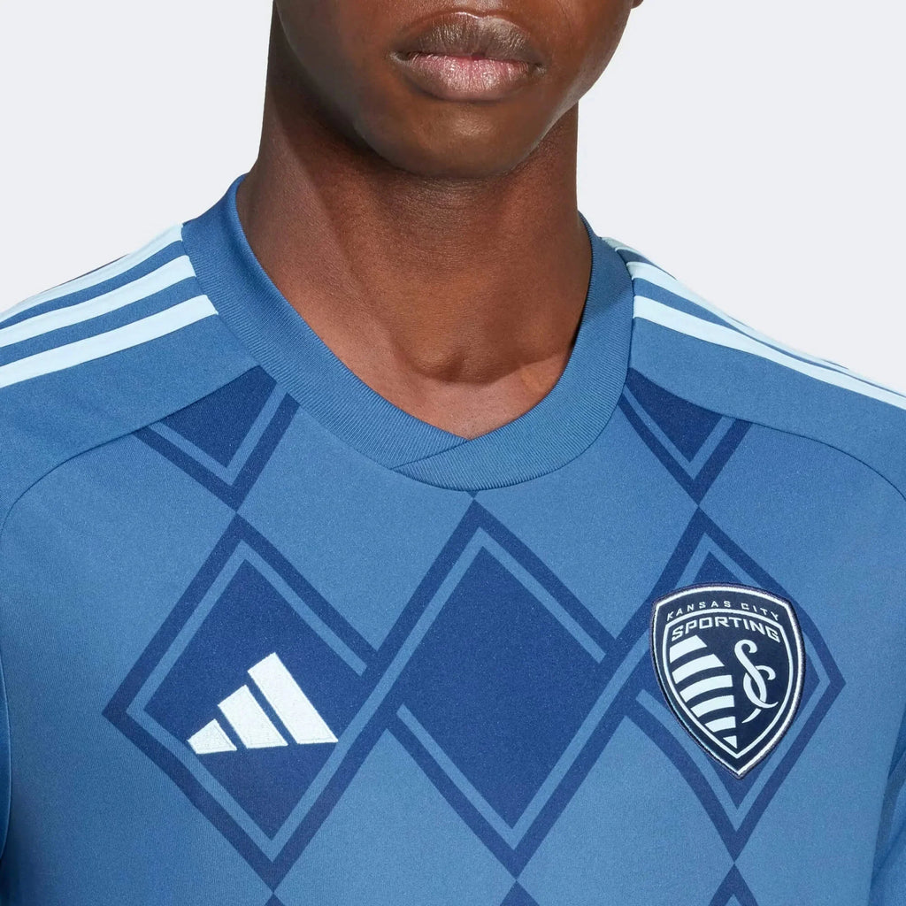 adidas 2024-25 Sporting KC Men's Stadium Away Jersey