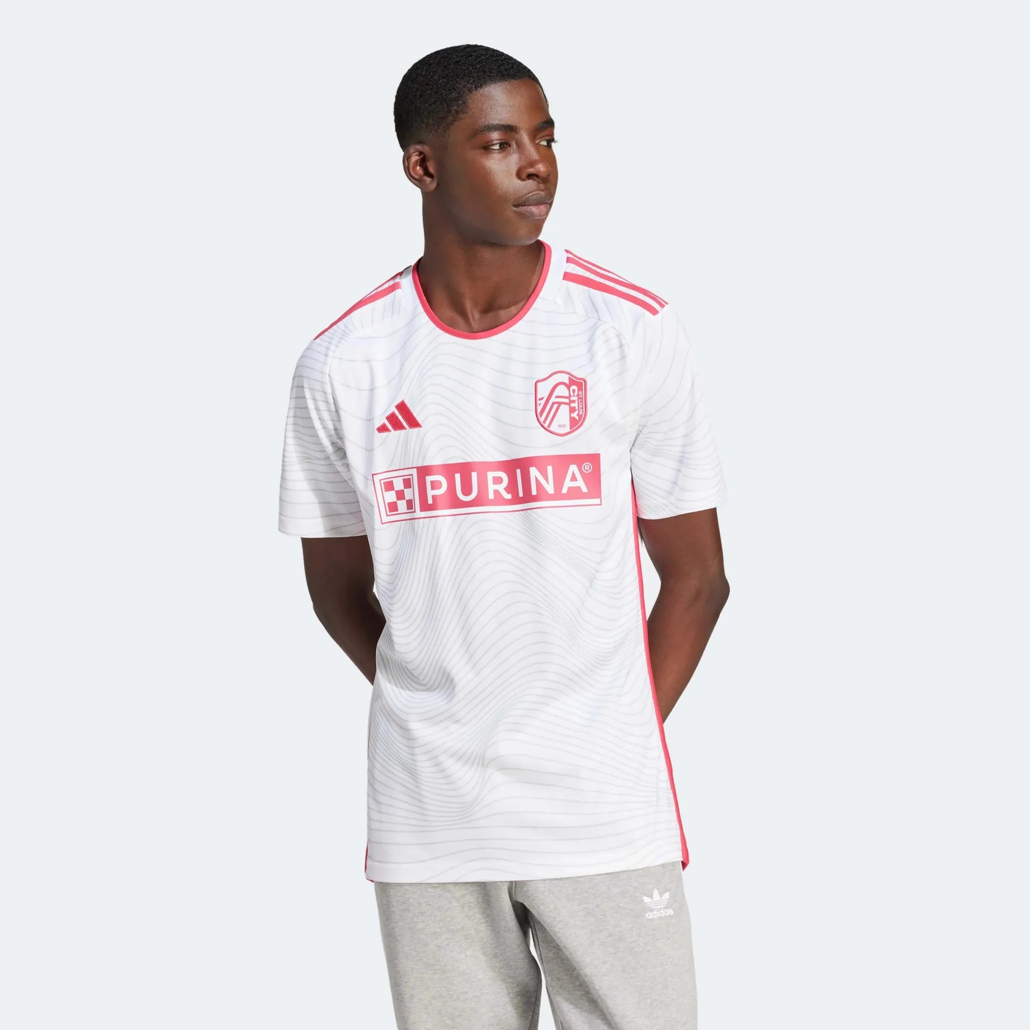 adidas 2024-25 St. Louis City Men's Stadium Away Jersey