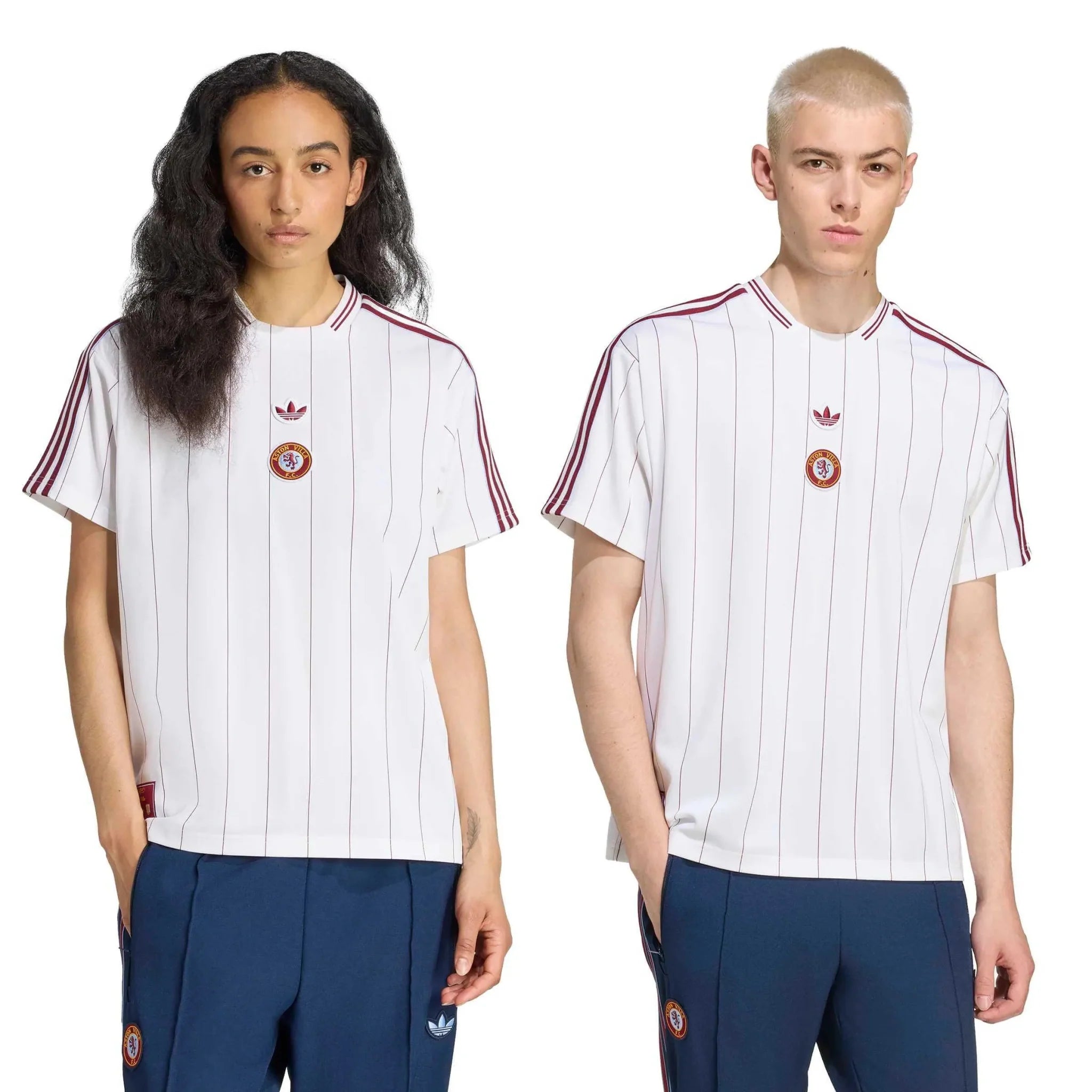 adidas 2025-25 Aston Villa Men's Icon Soccer Jersey